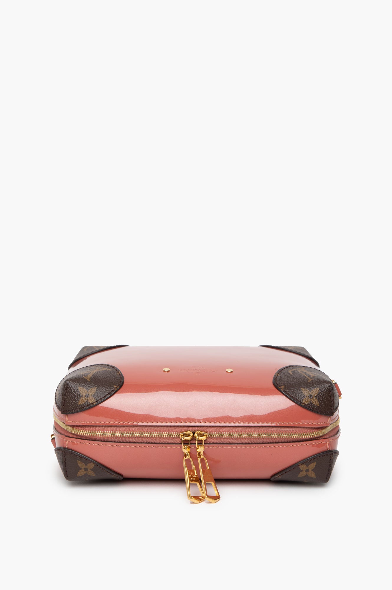 Louis Vuitton Pink Miroir Vernice Bag