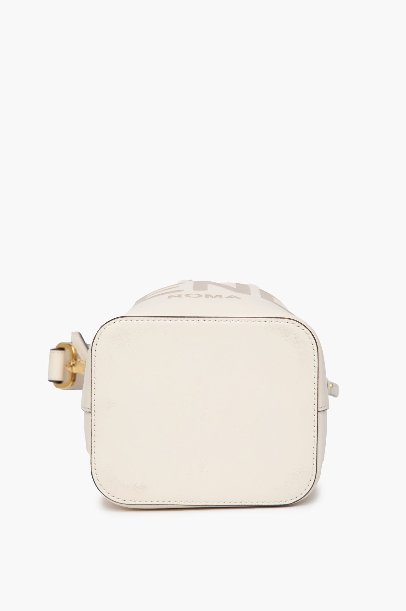 Fendi Logo Mon Tresor Mini Leather Bucket Bag