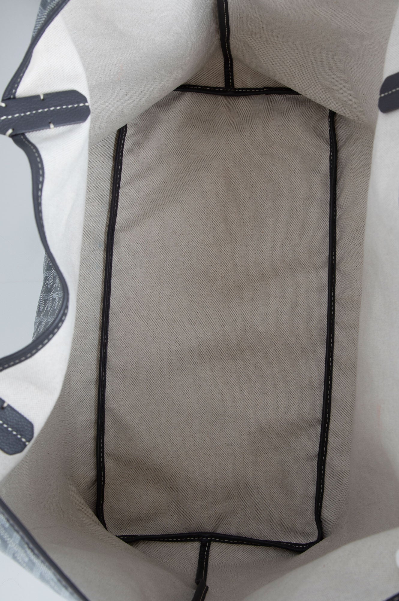 Goyard St Louis Bag GM Grey with Pouch