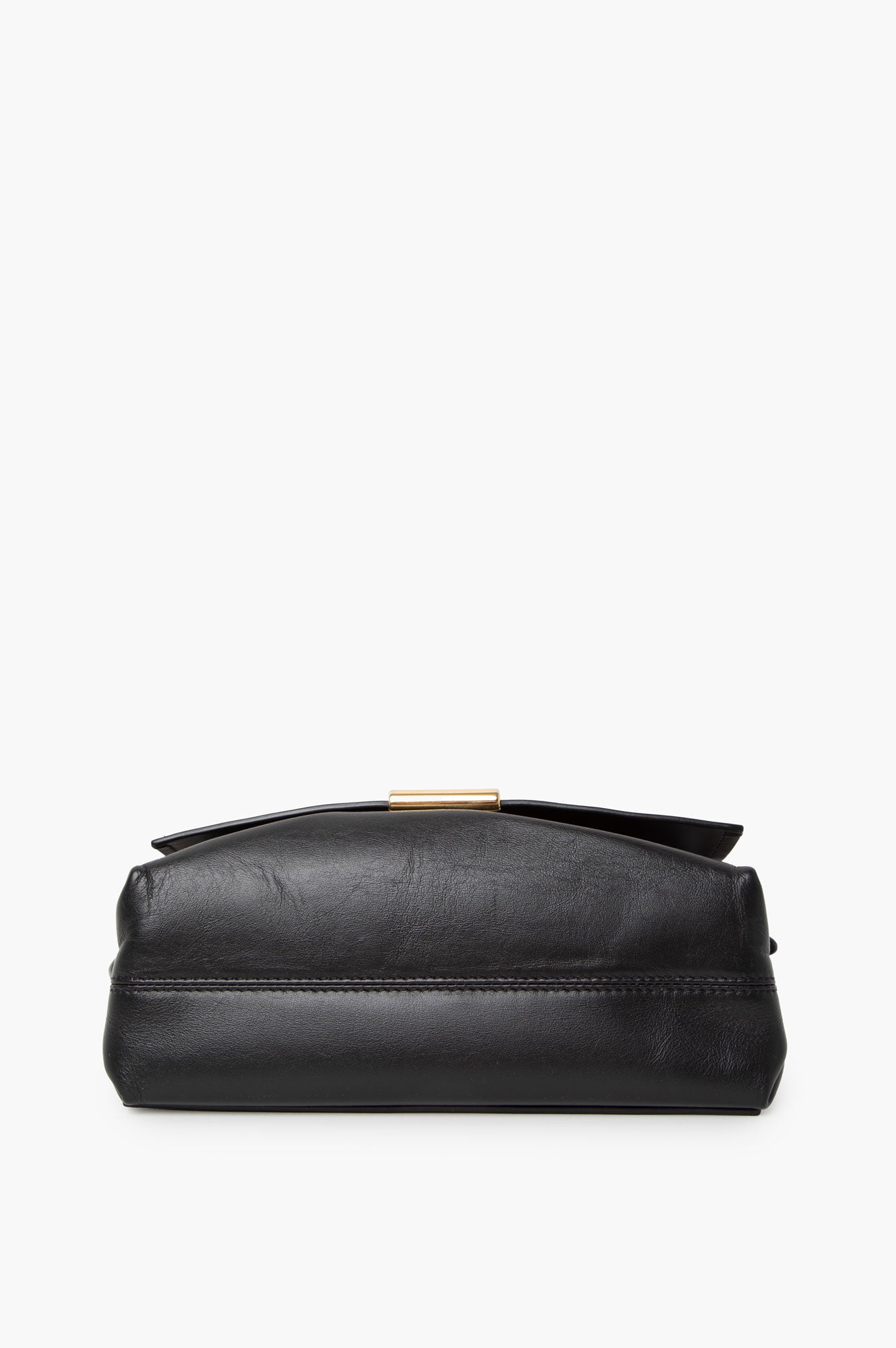 Off-White Black Off White Medium Binder Clip Shoulder Bag