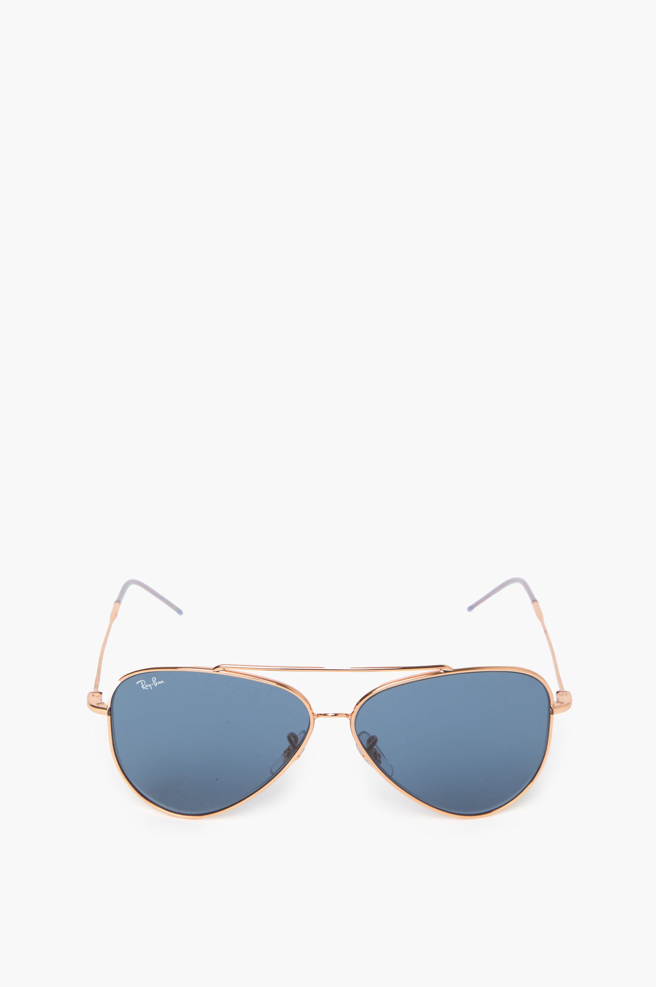 RayBan Gold Frame Aviator Sunglasses