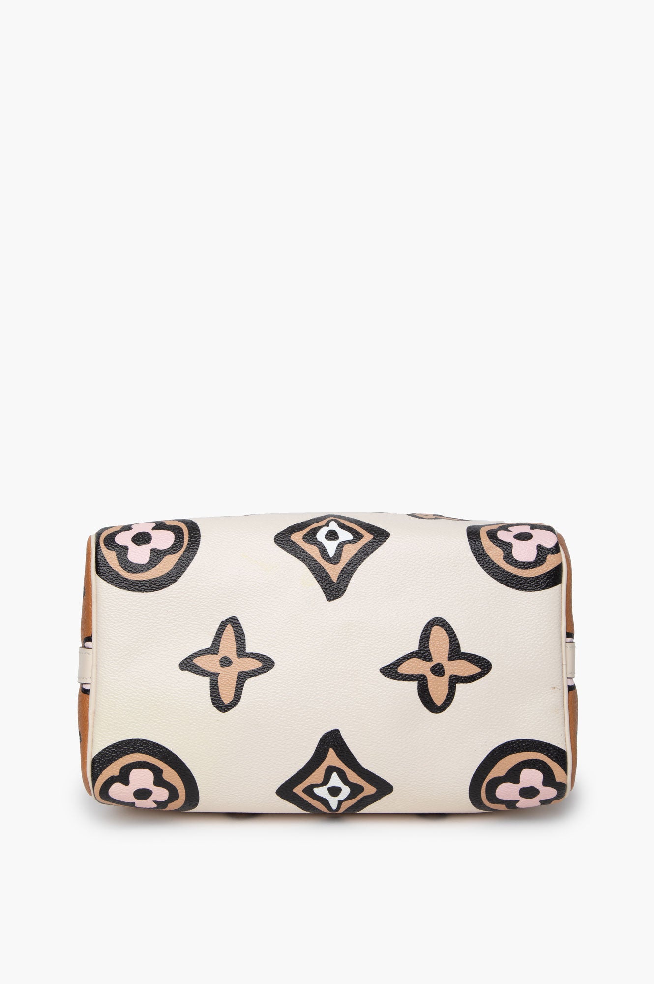 Louis Vuitton Cream Giant Wild At Heart Speedy Bandouliere 25 Bag