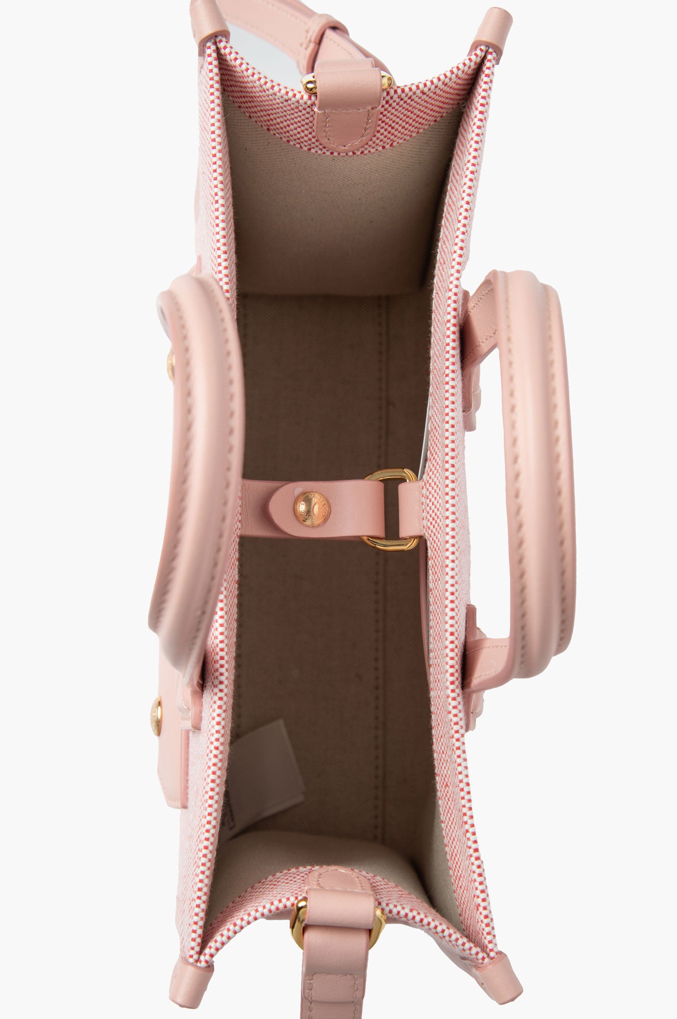 Burberry Pink Mini Freya Two Way Tote Bag