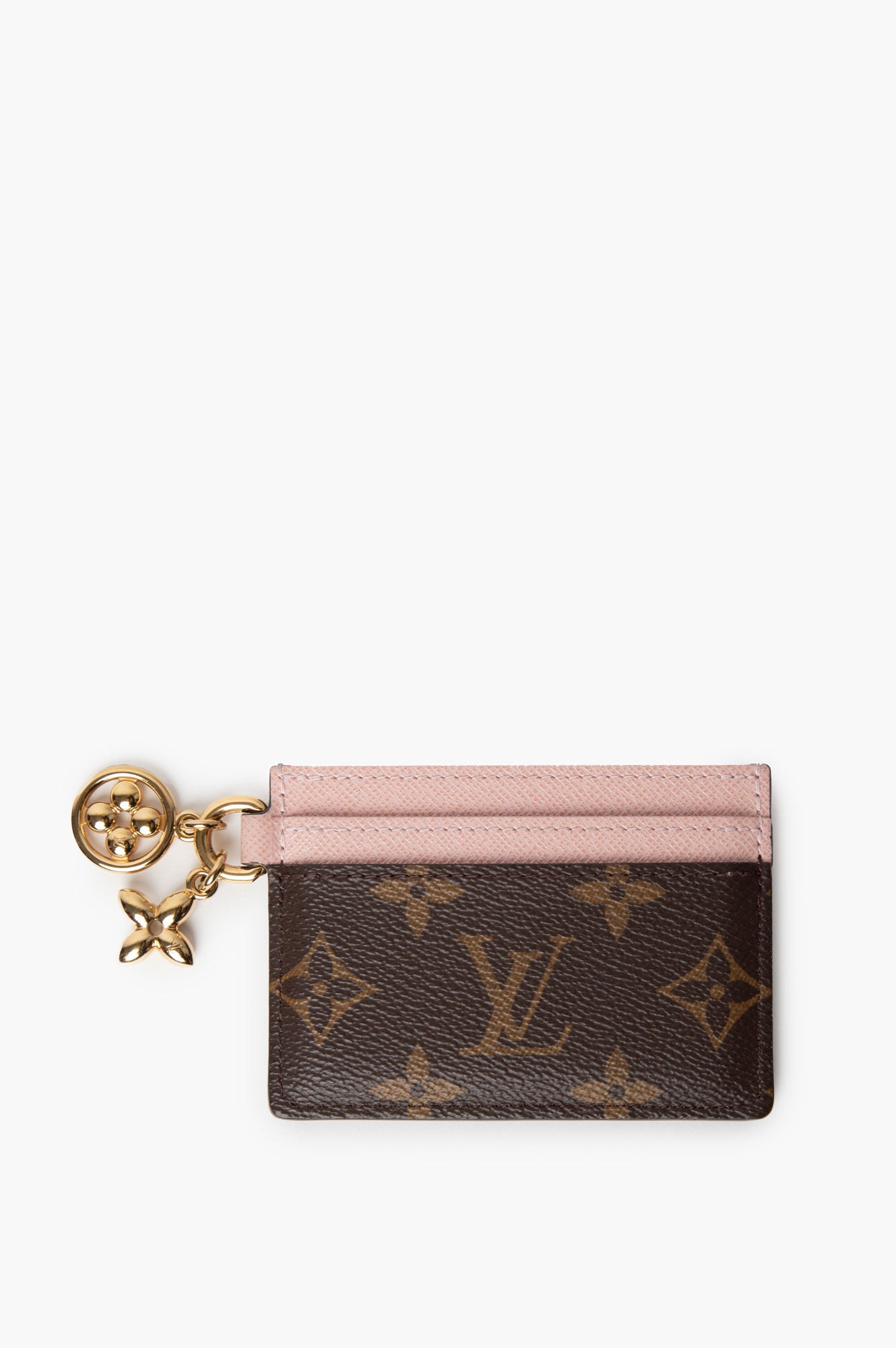 Louis Vuitton Pink Monogram With Charms Cardholder
