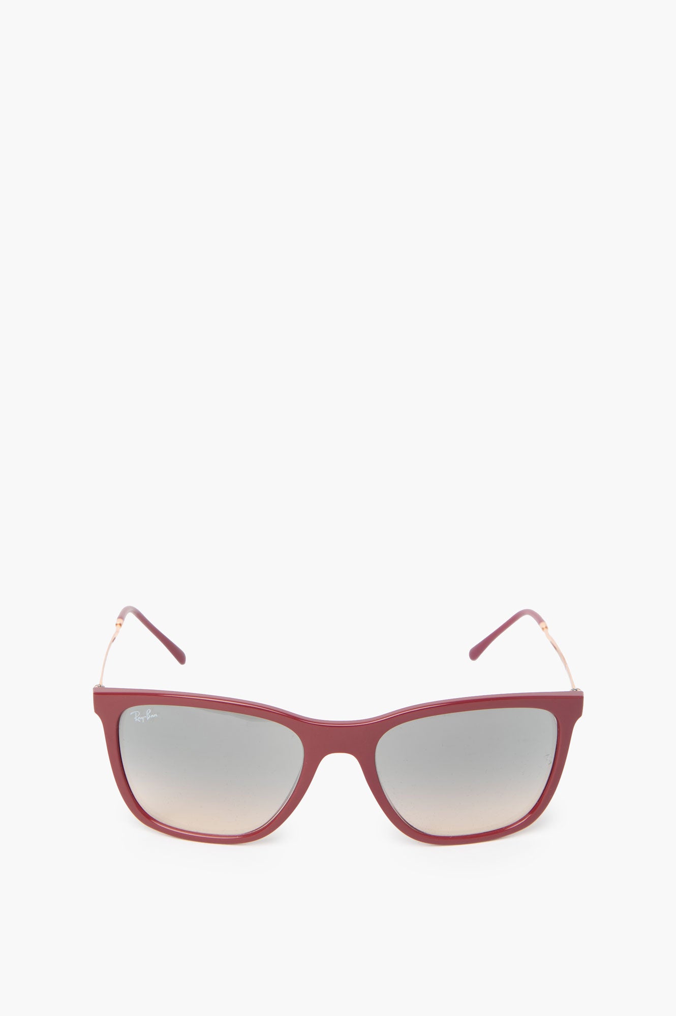 Rayban Red Round Sunglasses