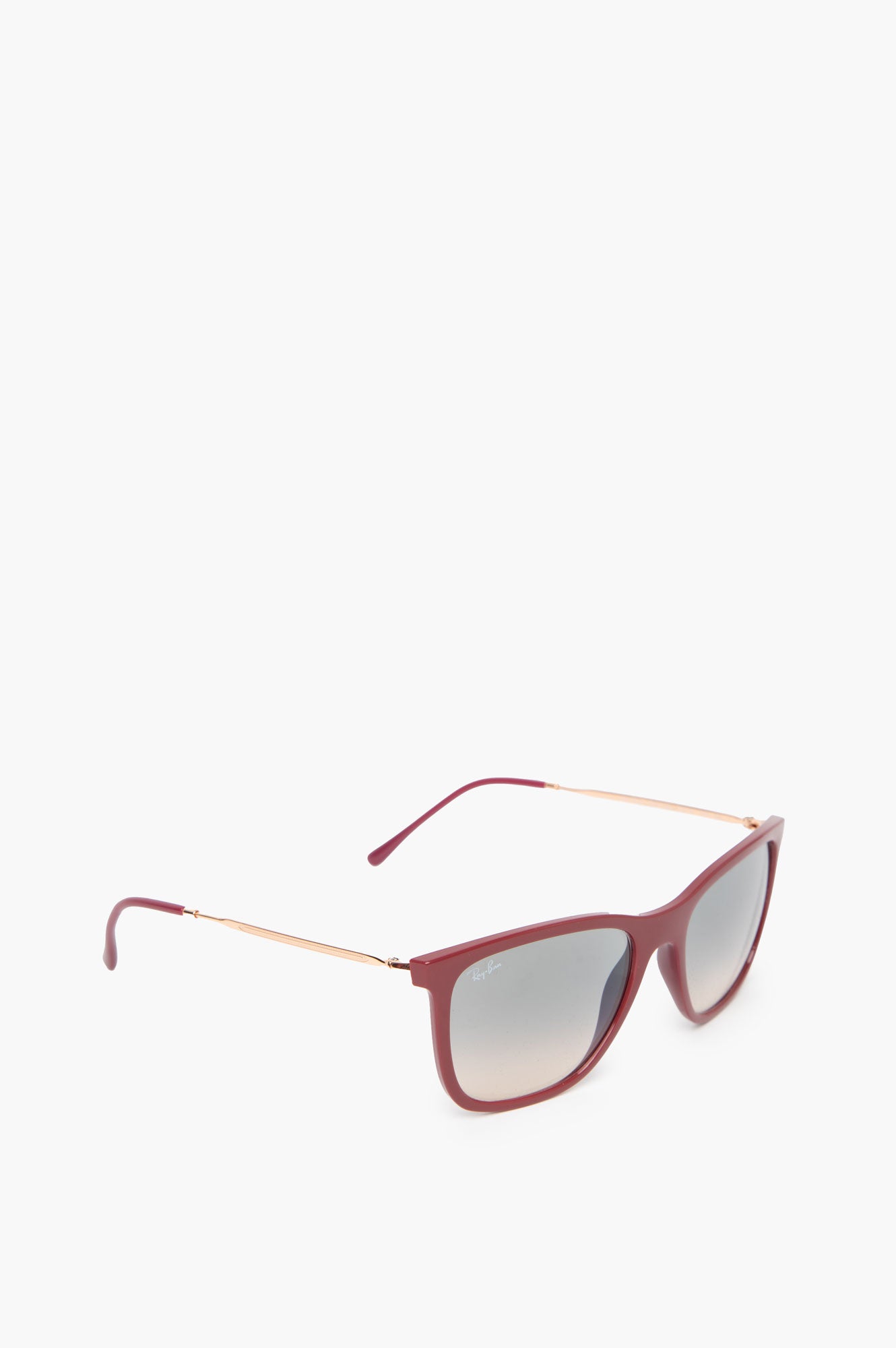 Rayban Red Round Sunglasses