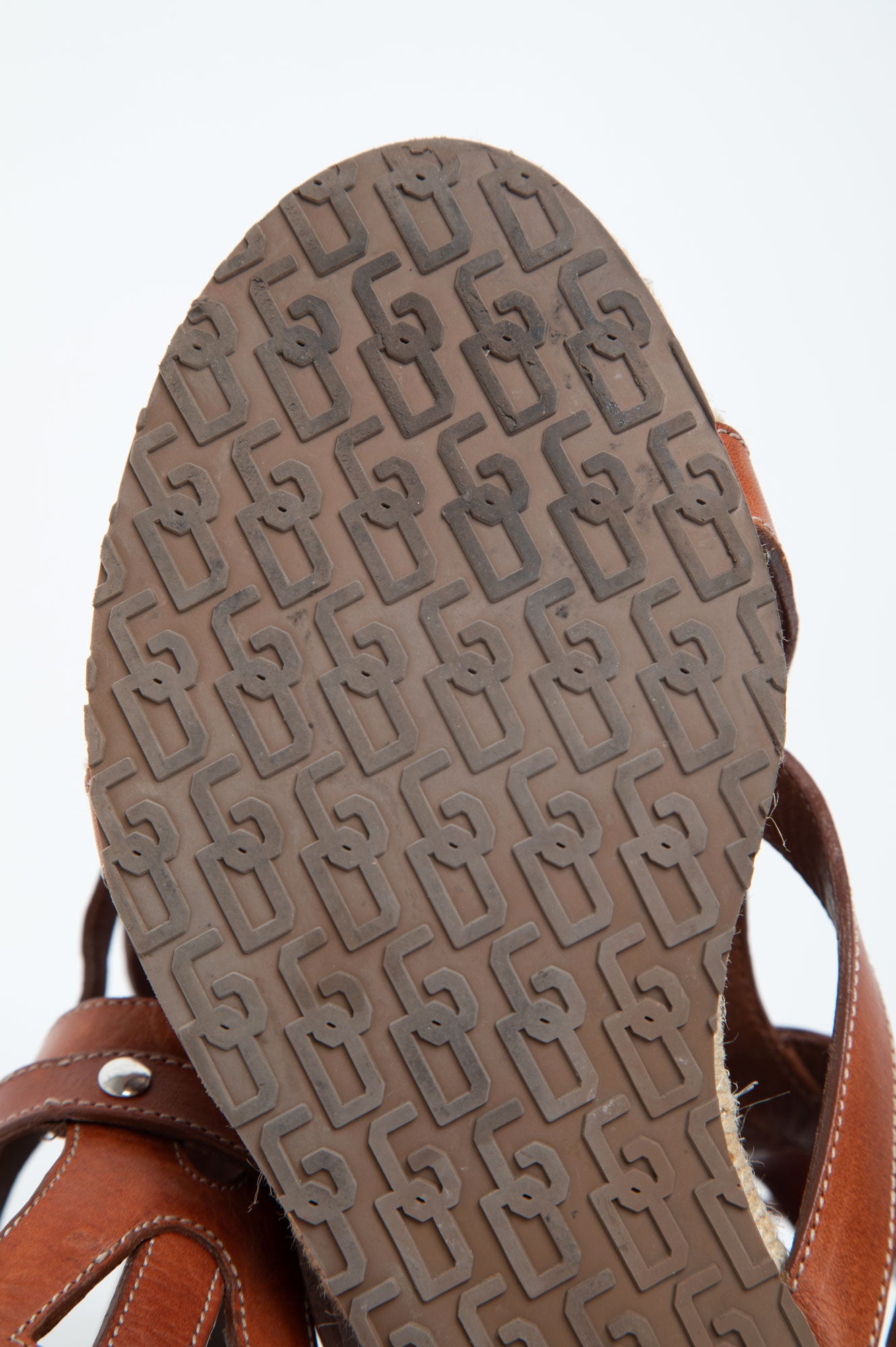 Dolce & Gabbana Brown Sandals Zip Back Size 37
