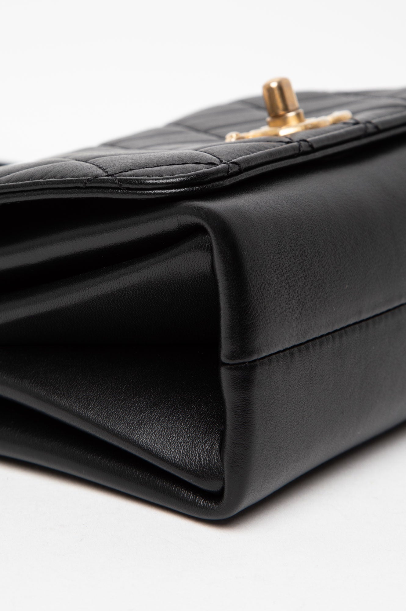 Chanel Black Pearl Chain Mini Bag