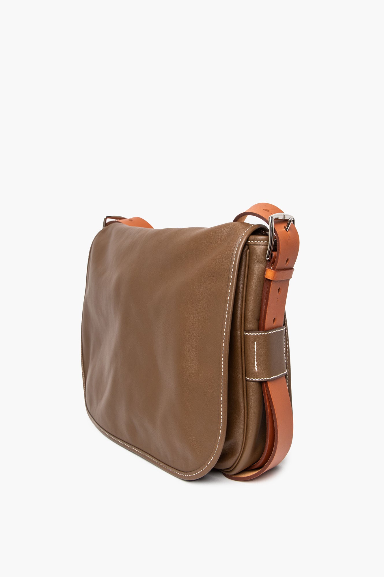 Hermes Brown Sikkim Barda 35 Bag