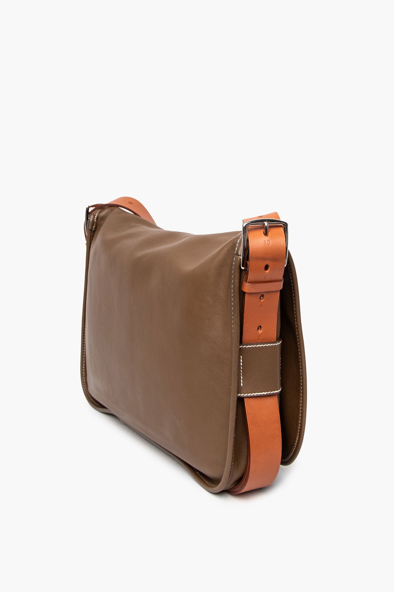 Hermes Brown Sikkim Barda 35 Bag