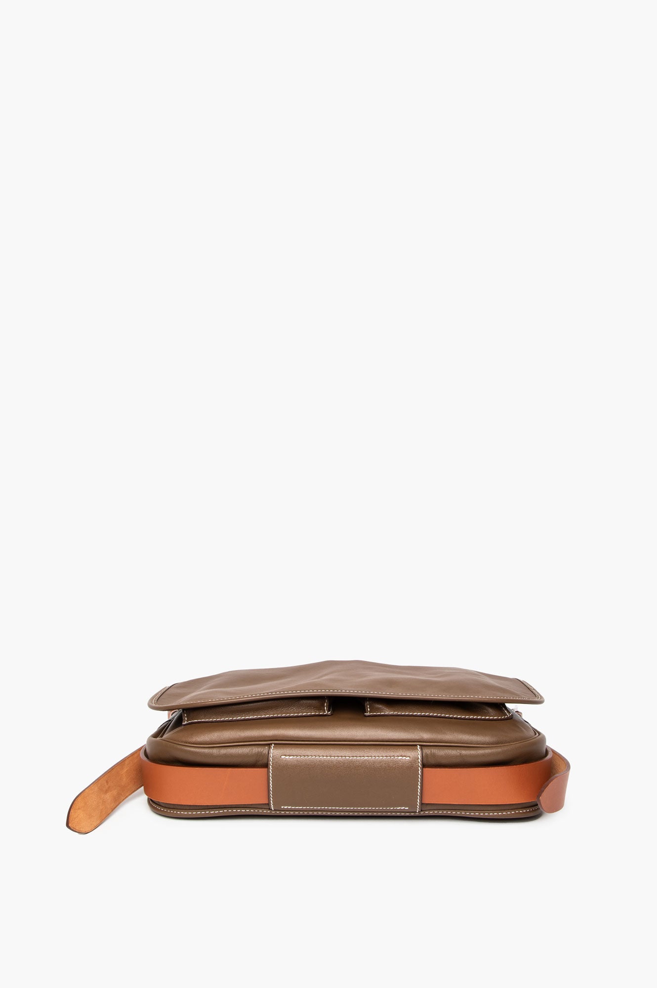 Hermes Brown Sikkim Barda 35 Bag