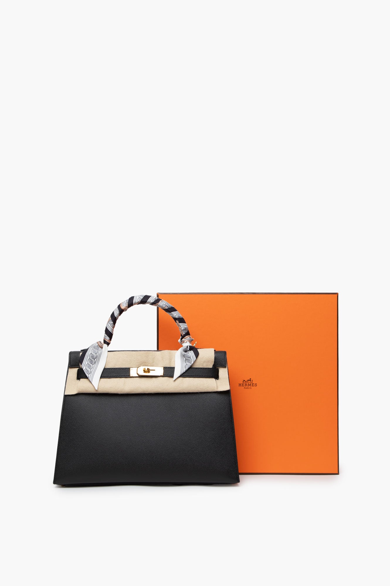Hermes Kelly 32 with Hermes Box Package