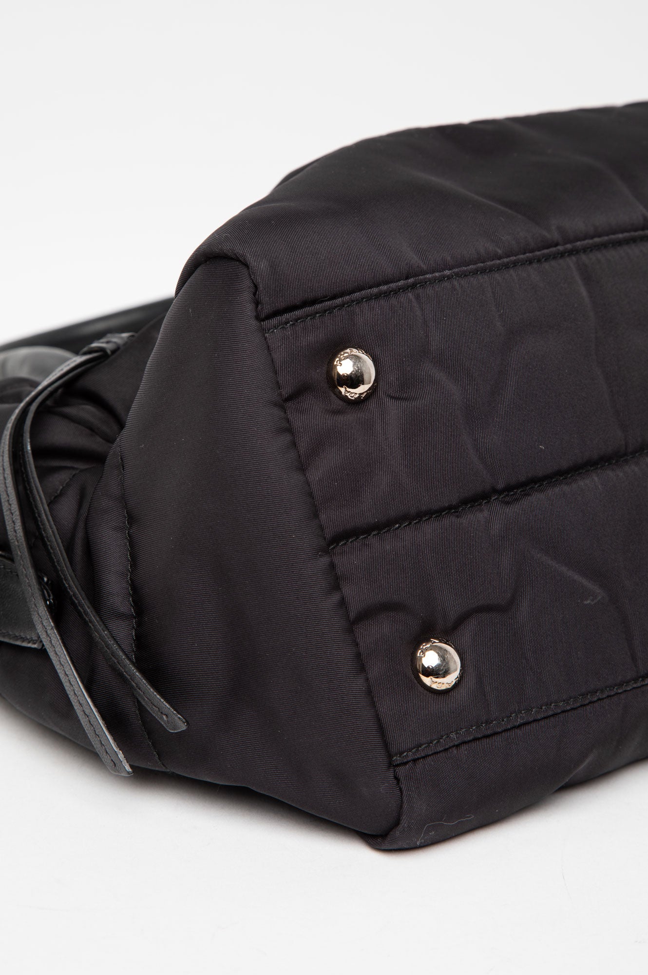 Prada Black Nylon Tote Bag