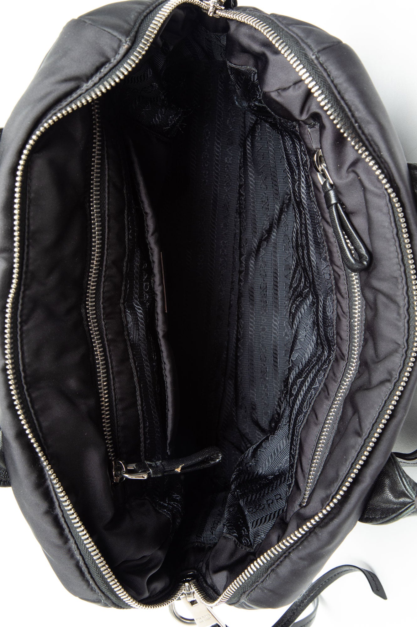 Prada Black Nylon Tote Bag