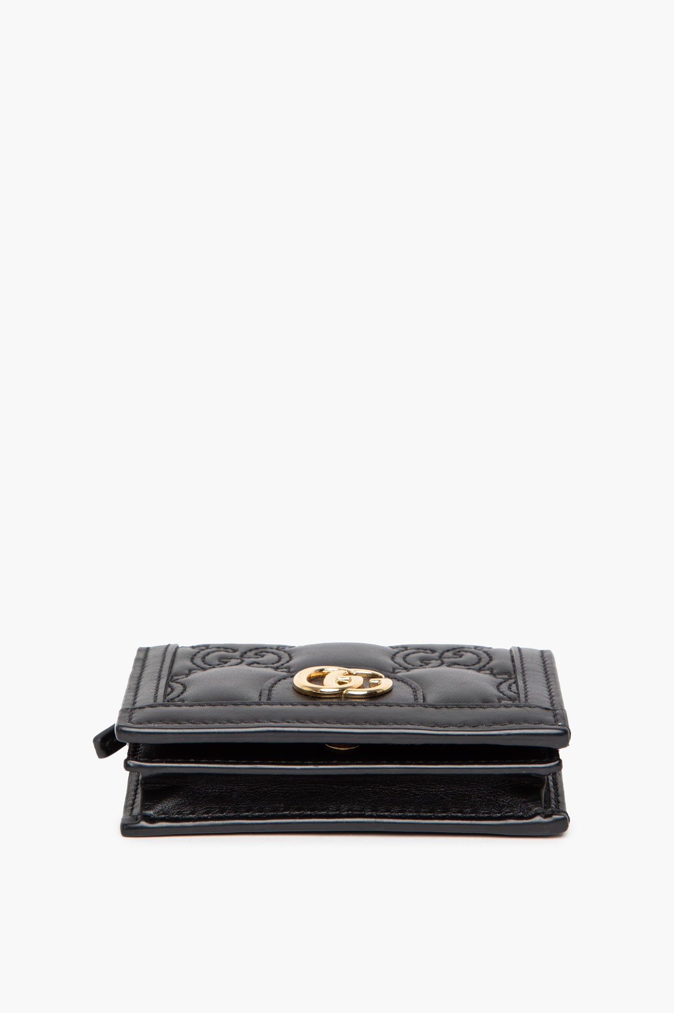 Gucci Black Leather Bi-Fold Wallet