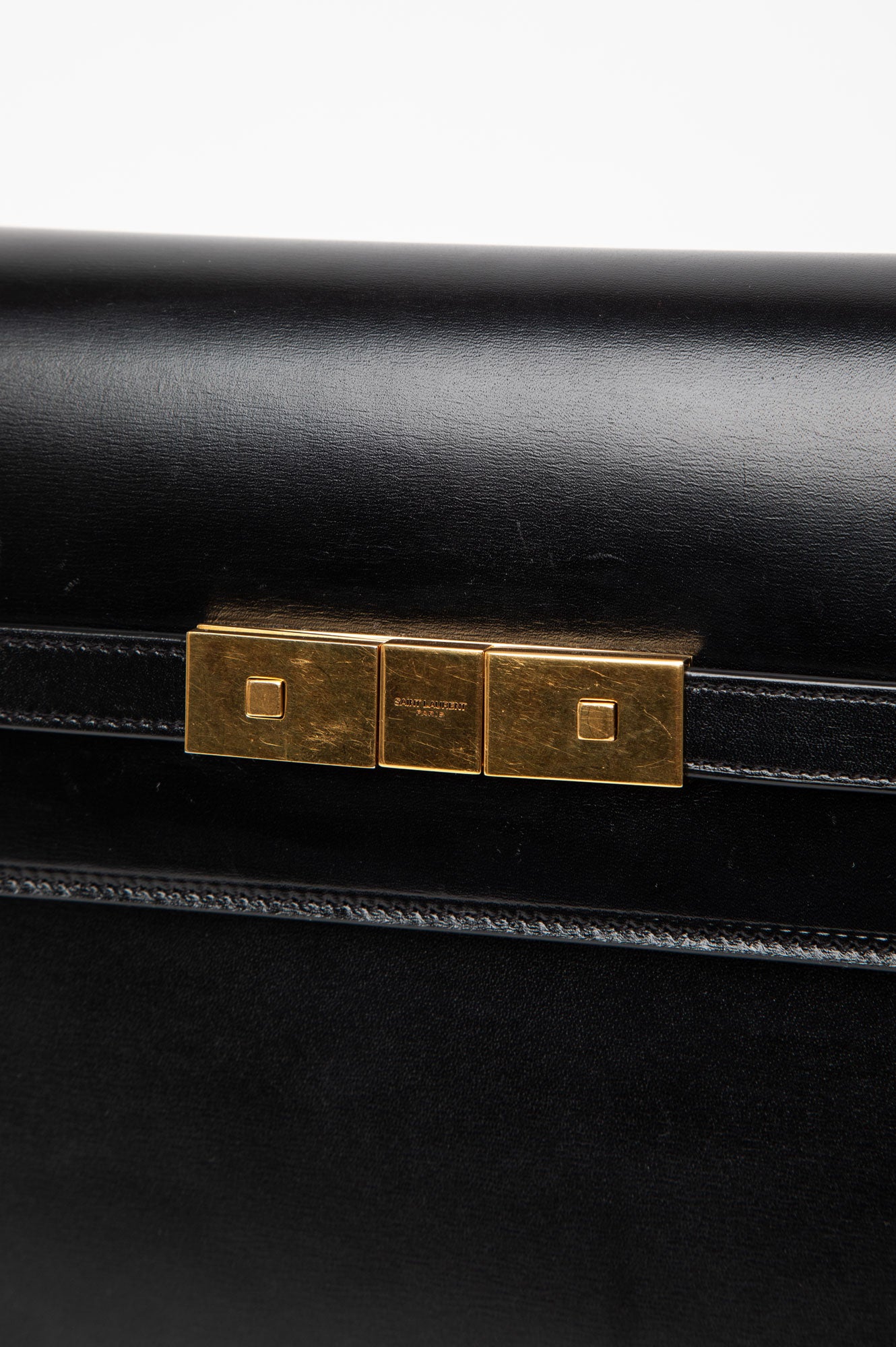 Saint Laurent Black Manhattan Bag