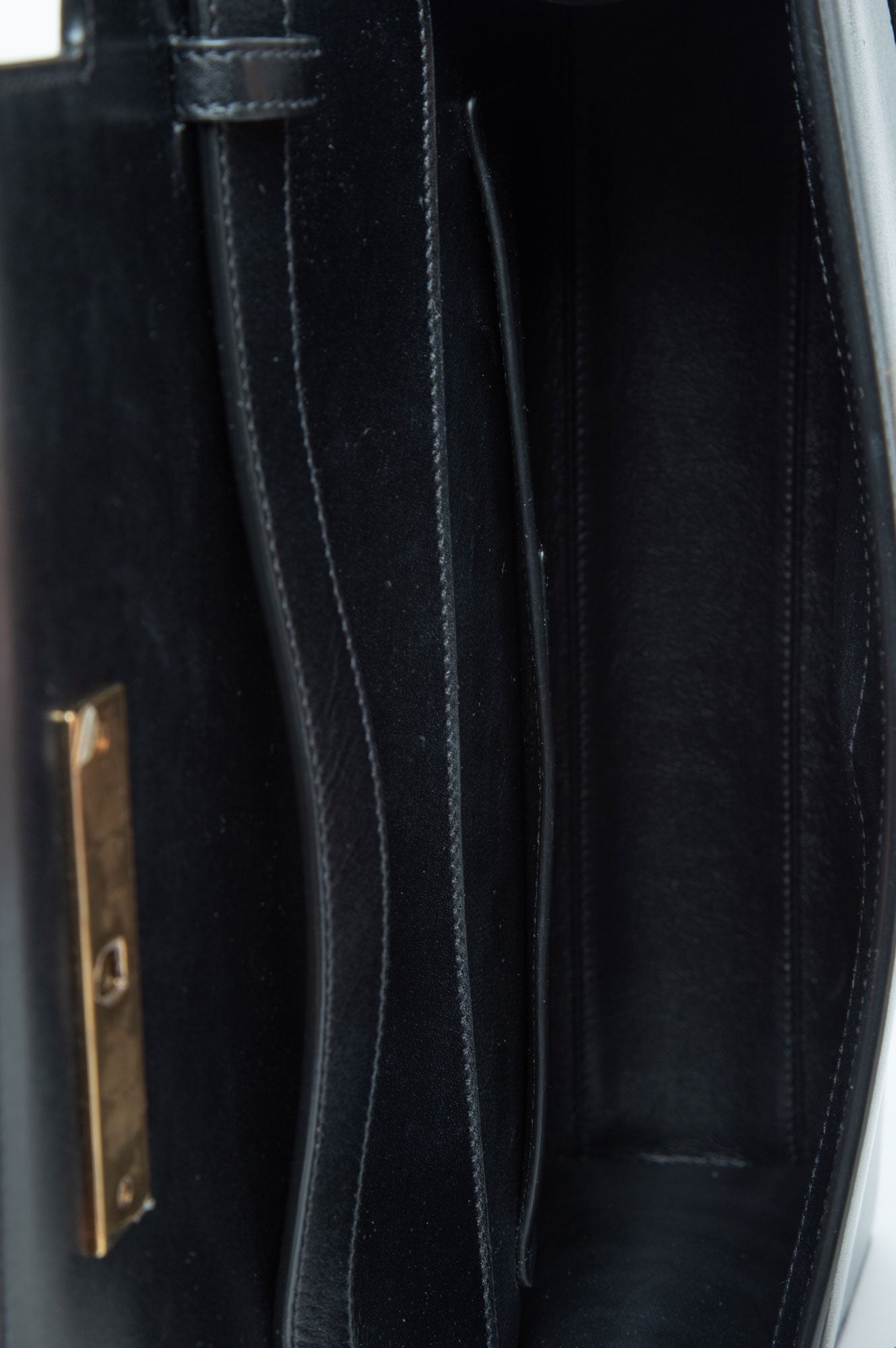 Saint Laurent Black Manhattan Bag