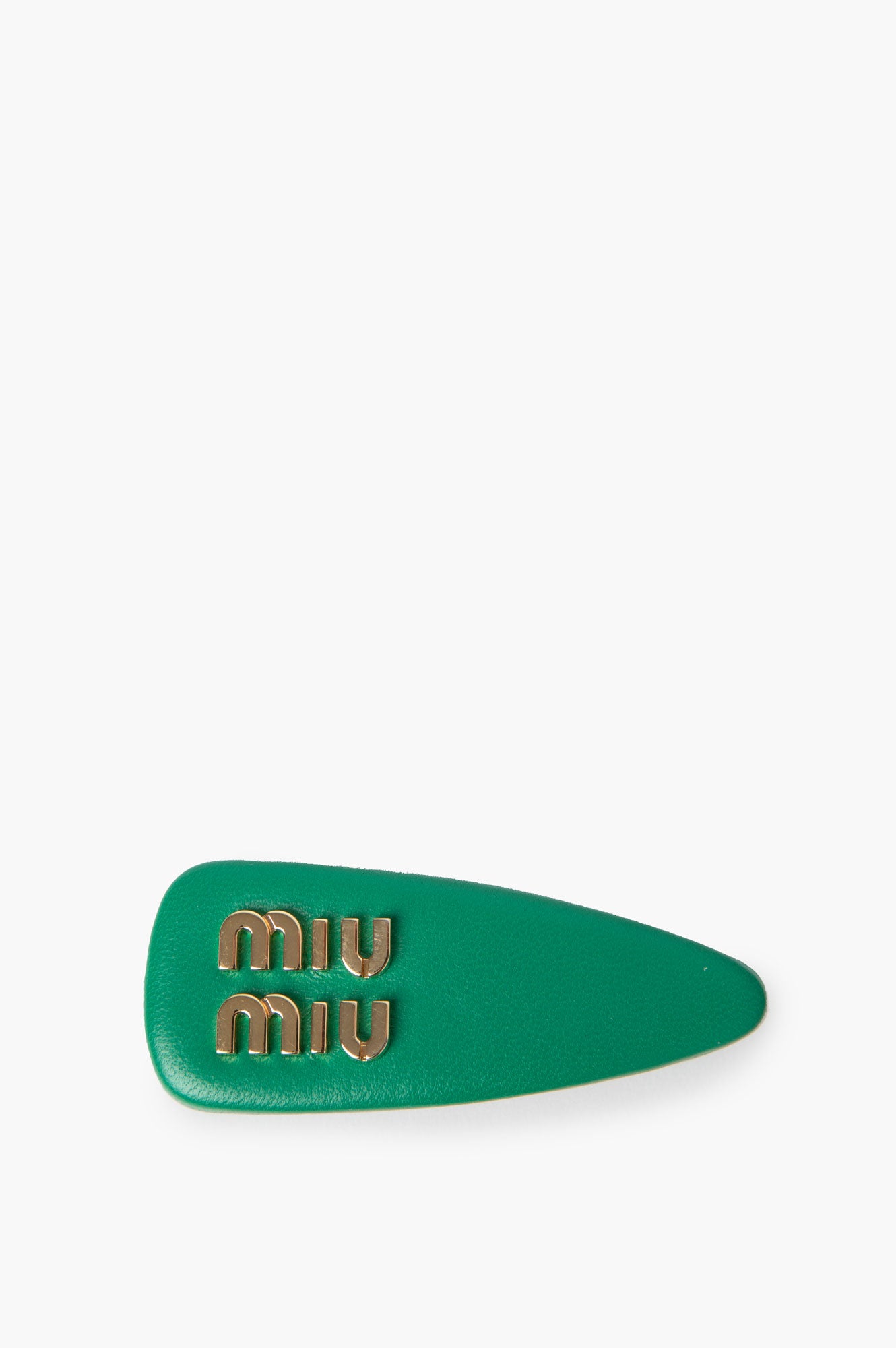 Miu Miu Green Hair Clip