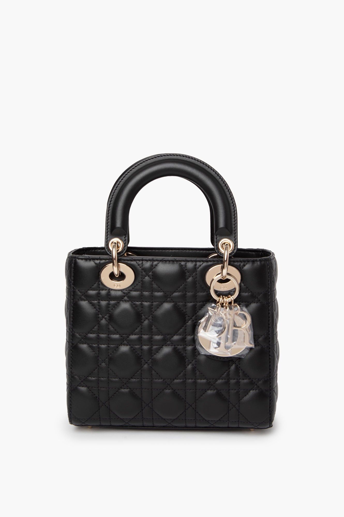 Christian Dior Black Small Lady Dior My ABCDior Bag