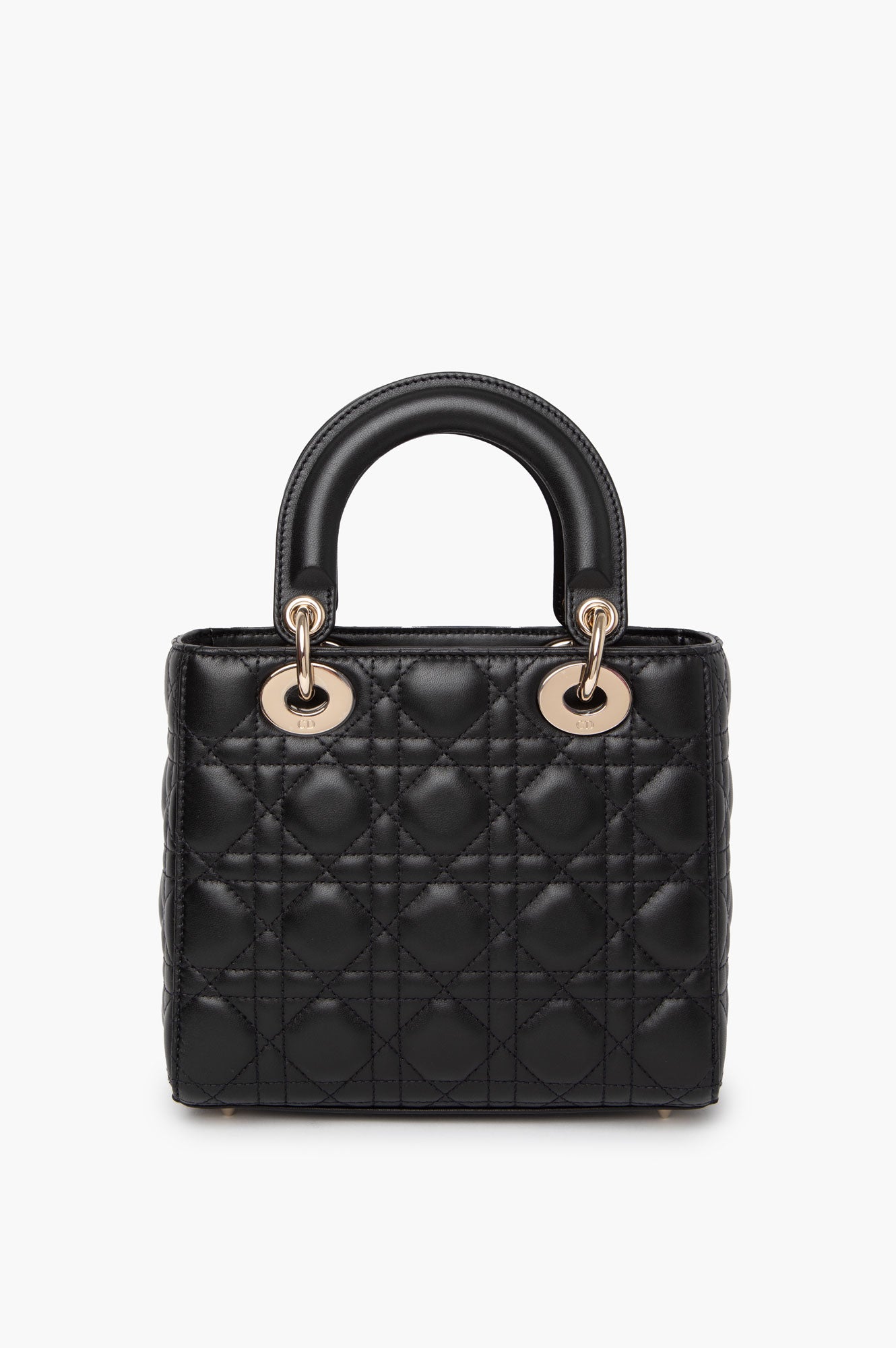 Christian Dior Black Small Lady Dior My ABCDior Bag