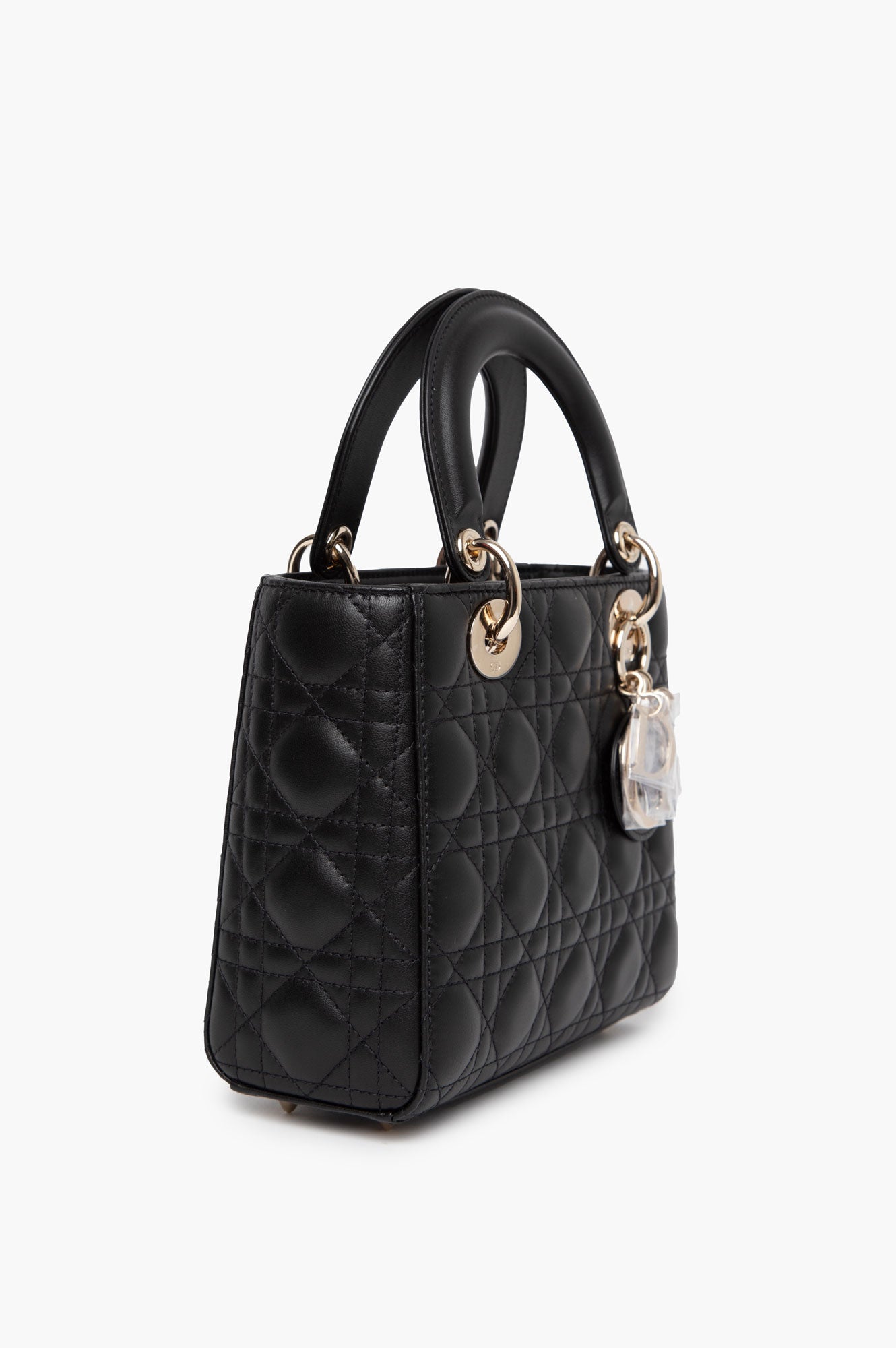 Christian Dior Black Small Lady Dior My ABCDior Bag