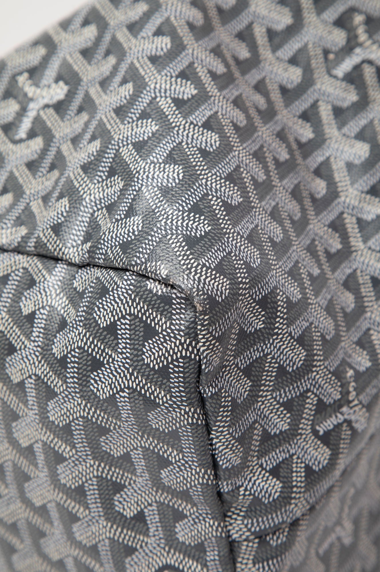 Goyard St Louis Bag GM Grey with Pouch