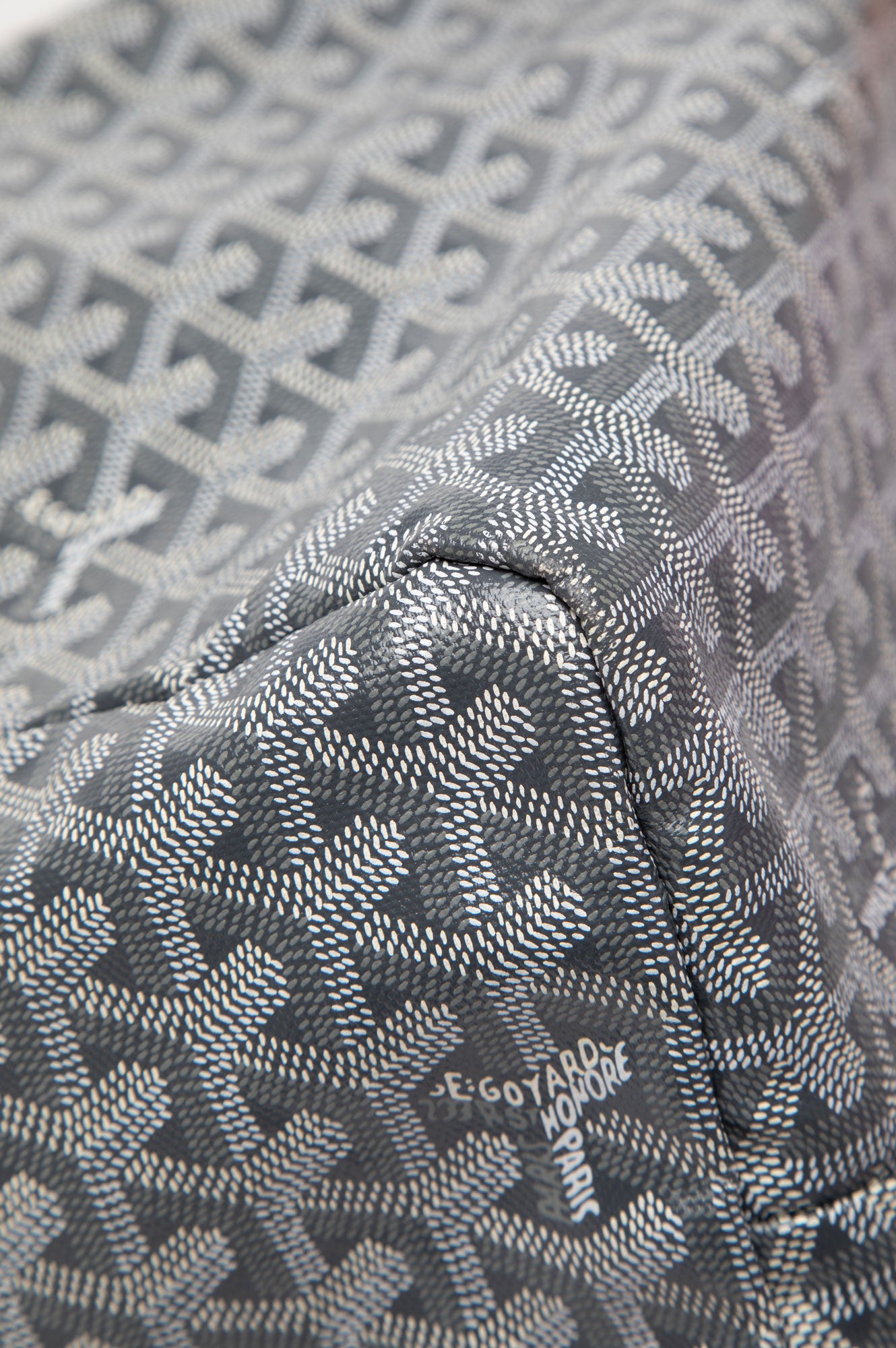 Goyard St Louis Bag GM Grey with Pouch