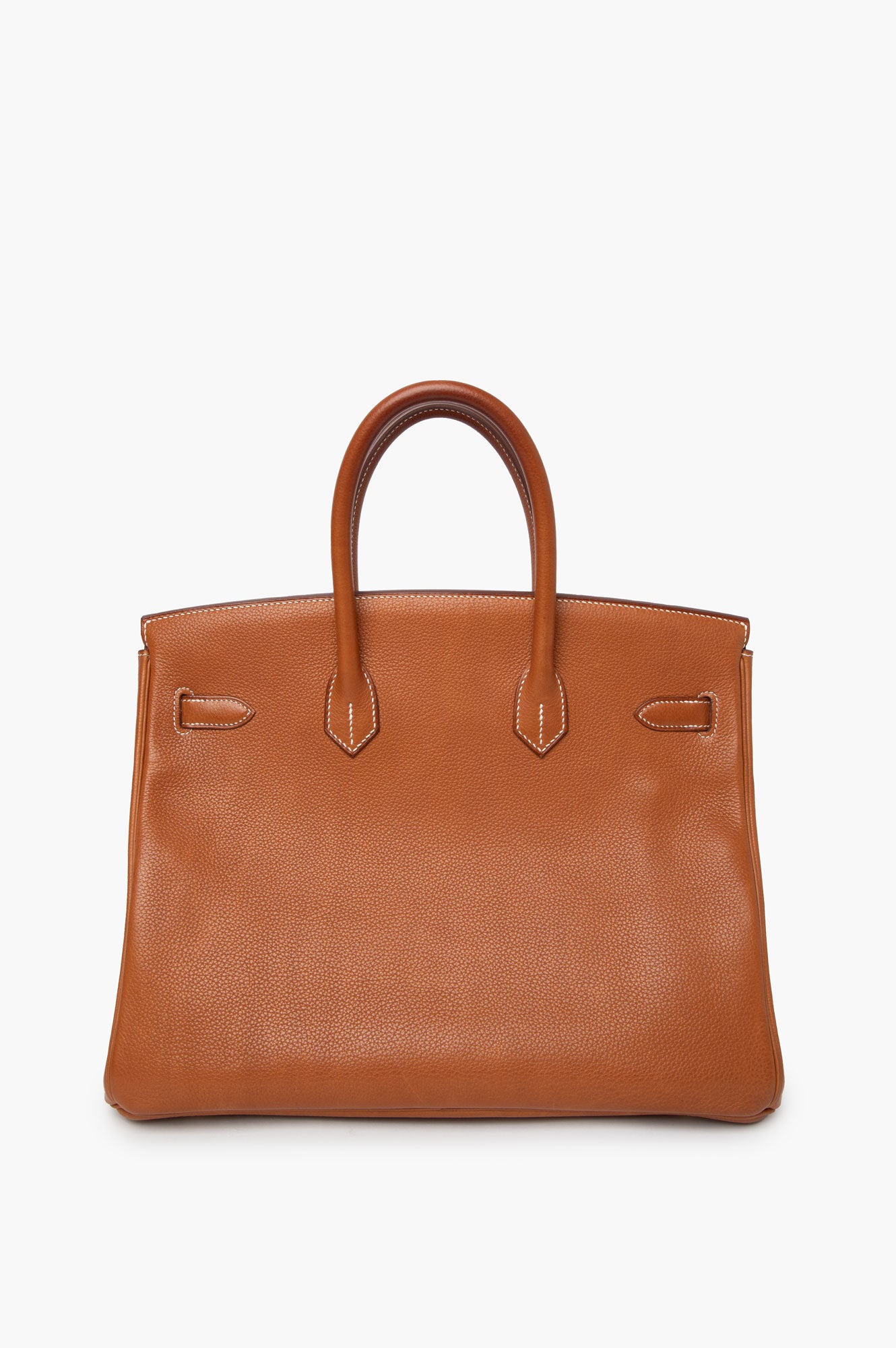 Hermes 2018 Gold Birkin 35 Barenia Faubourg Bag