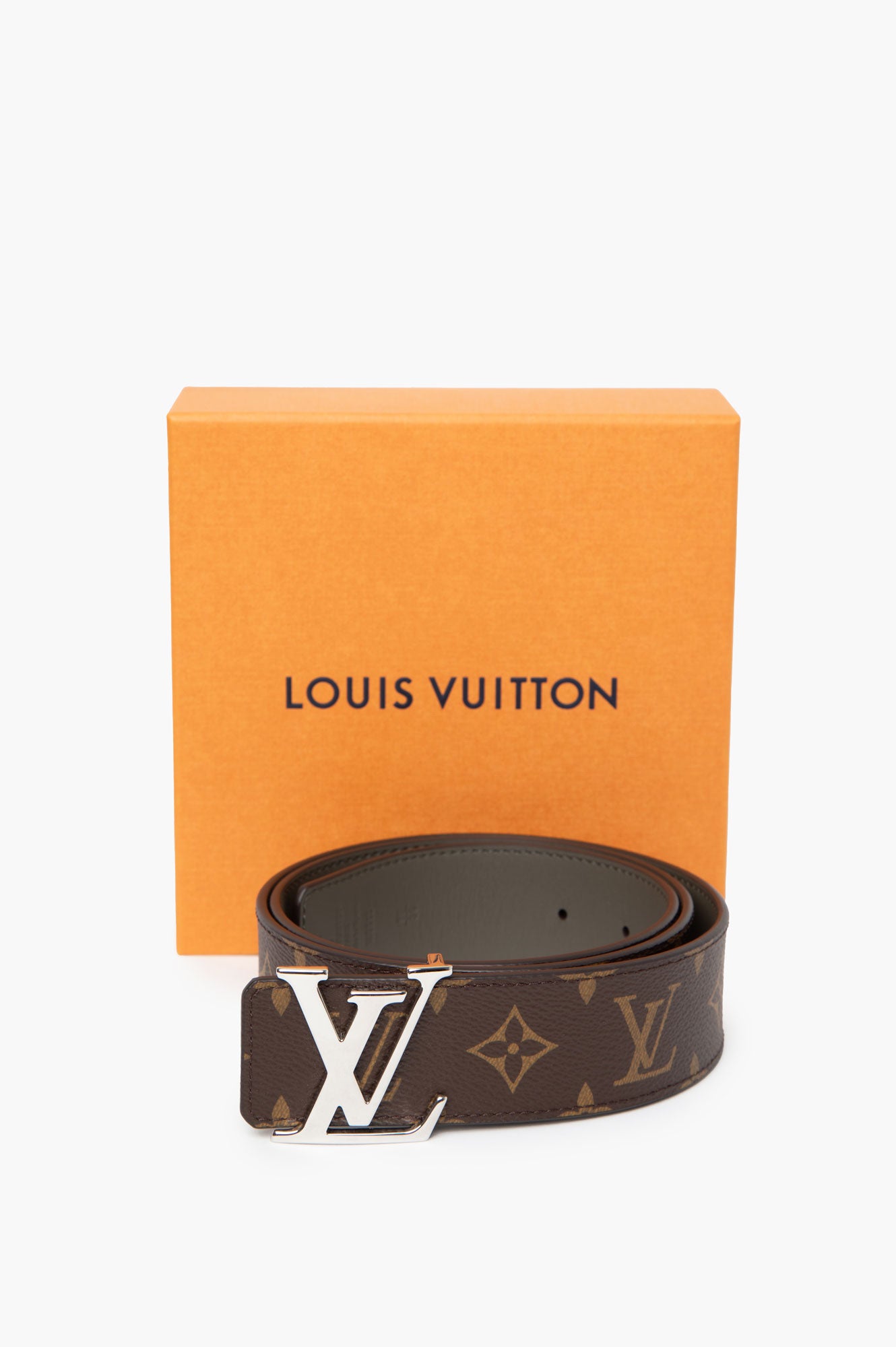 Louis Vuitton 40mm Brown Monogram Belt Size 90