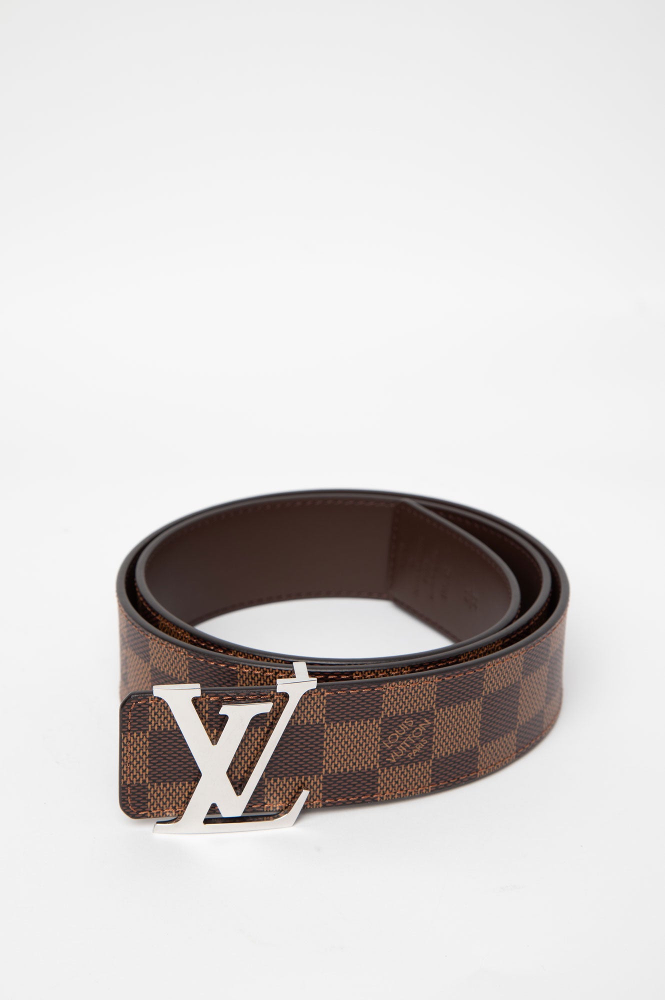 Louis Vuitton 40mm Brown Damier Belt Size 90