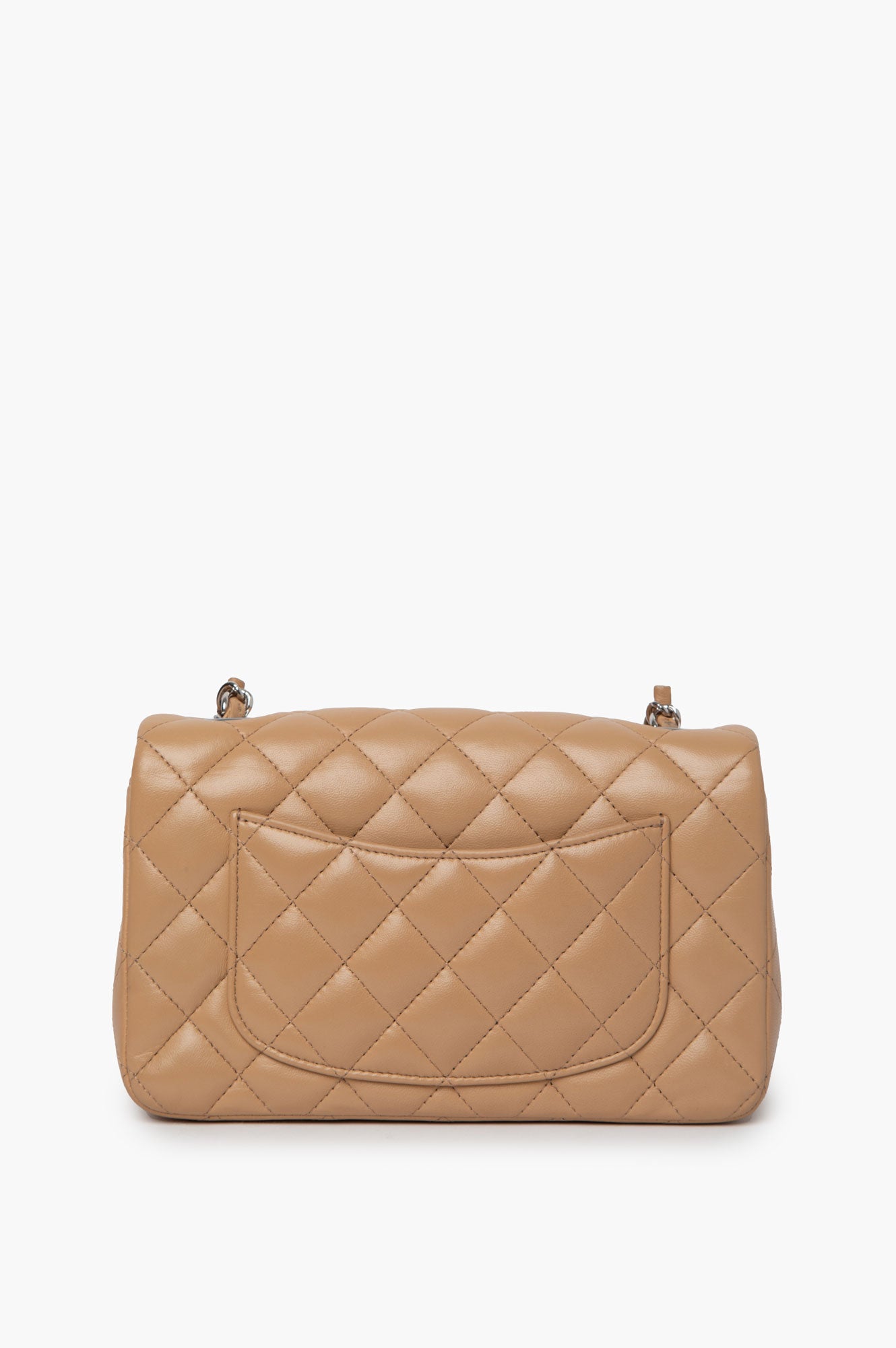 Chanel 2019 Brown Classic Mini Rectangle Flap Bag