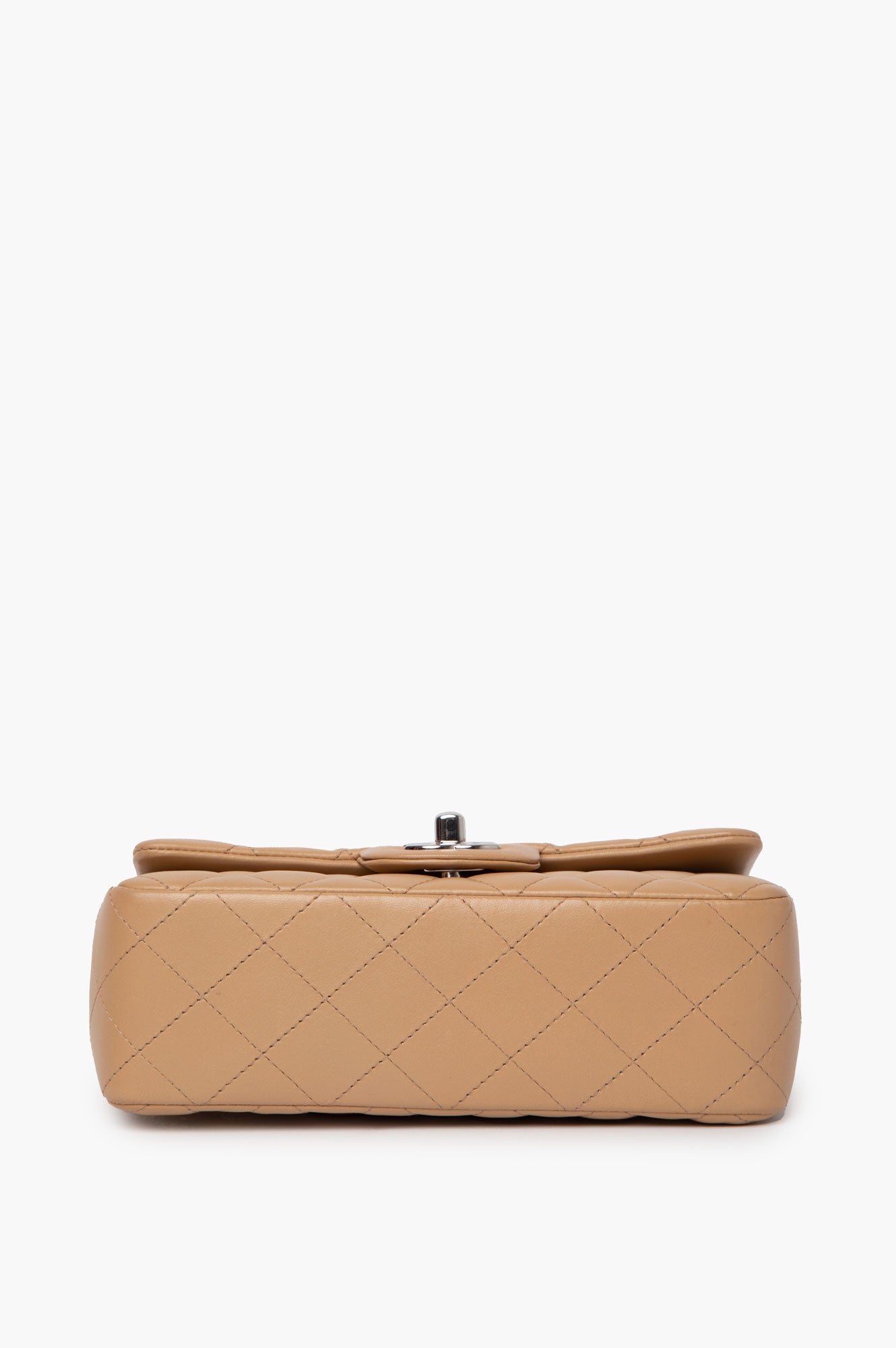 Chanel 2019 Brown Classic Mini Rectangle Flap Bag