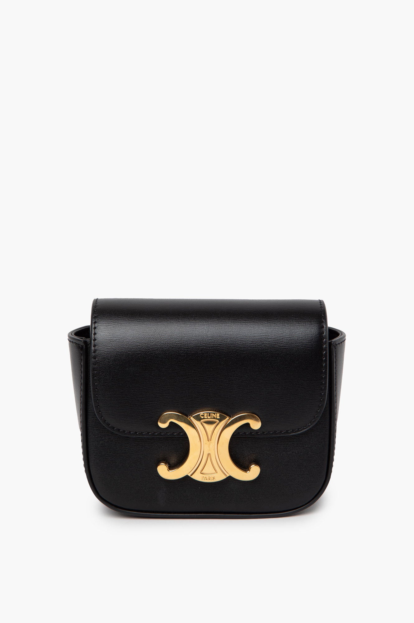 Celine Black Mini Claude Crossbody Bag