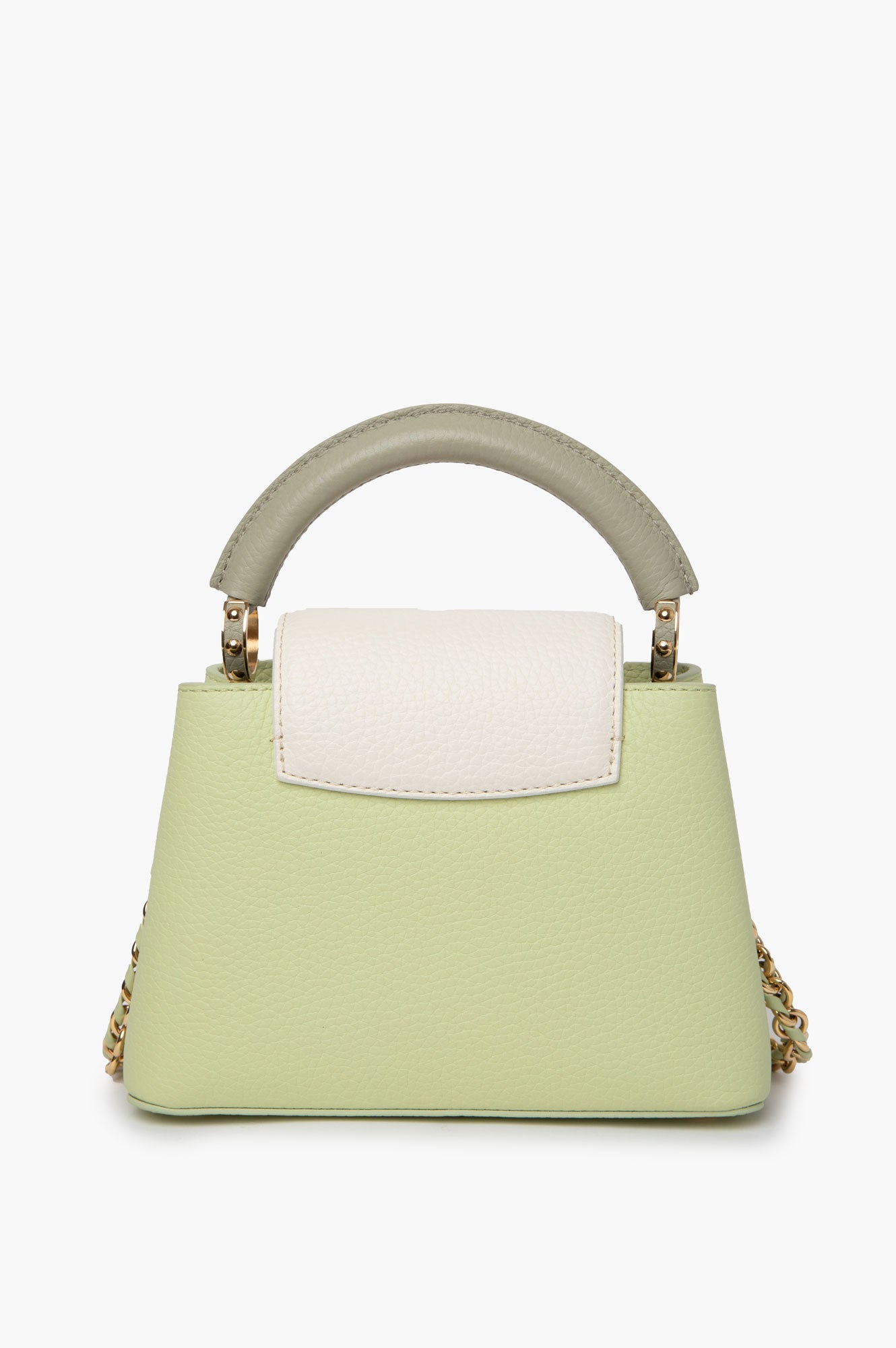 Louis Vuitton Vert Noto Green Capucines Mini Bag