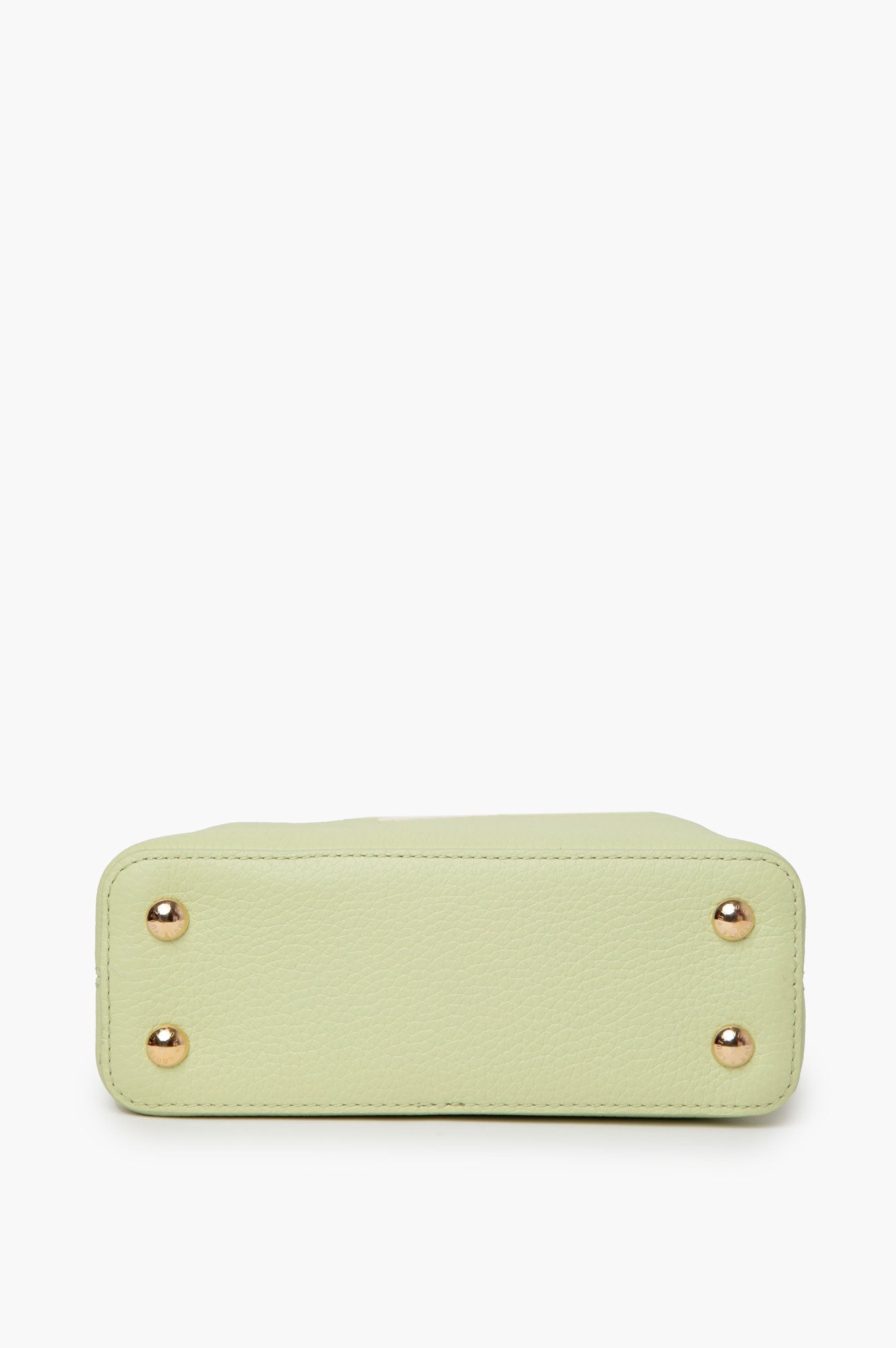 Louis Vuitton Vert Noto Green Capucines Mini Bag