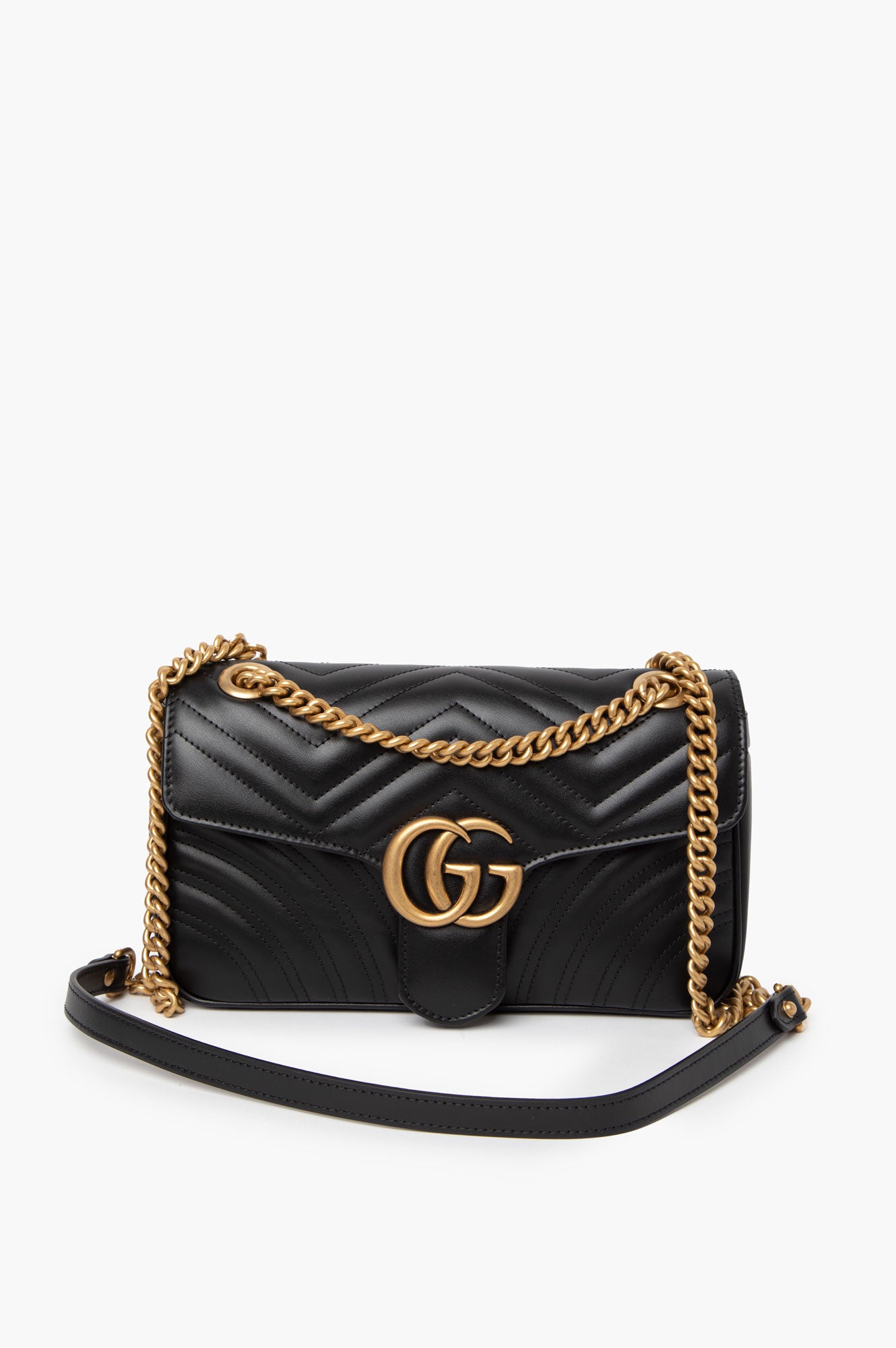 Gucci GG Marmont Mini Quilted Leather Shoulder Bag