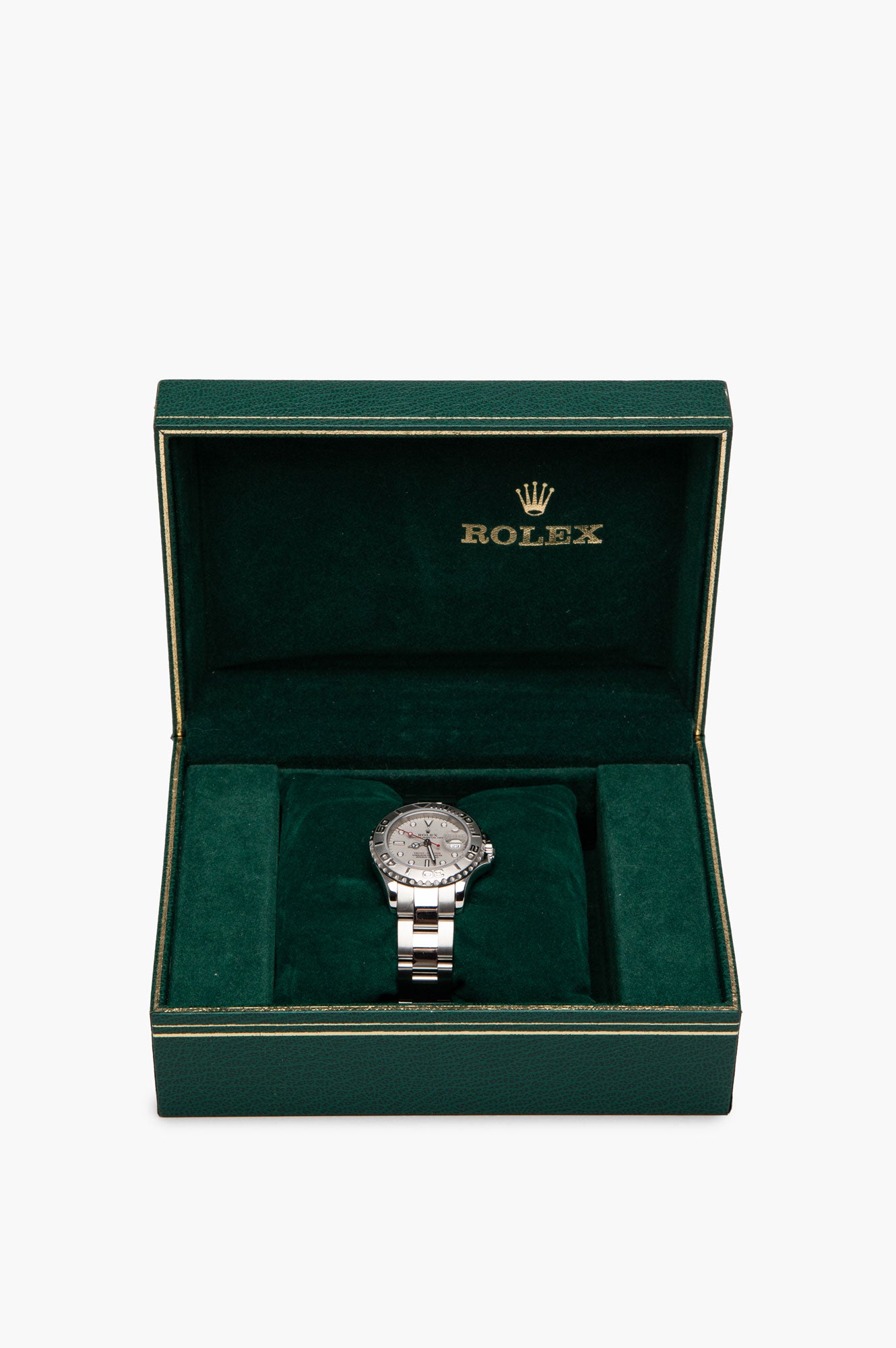 Rolex Yacht Master 29mm Lady Stainless Steel Watch Platinum