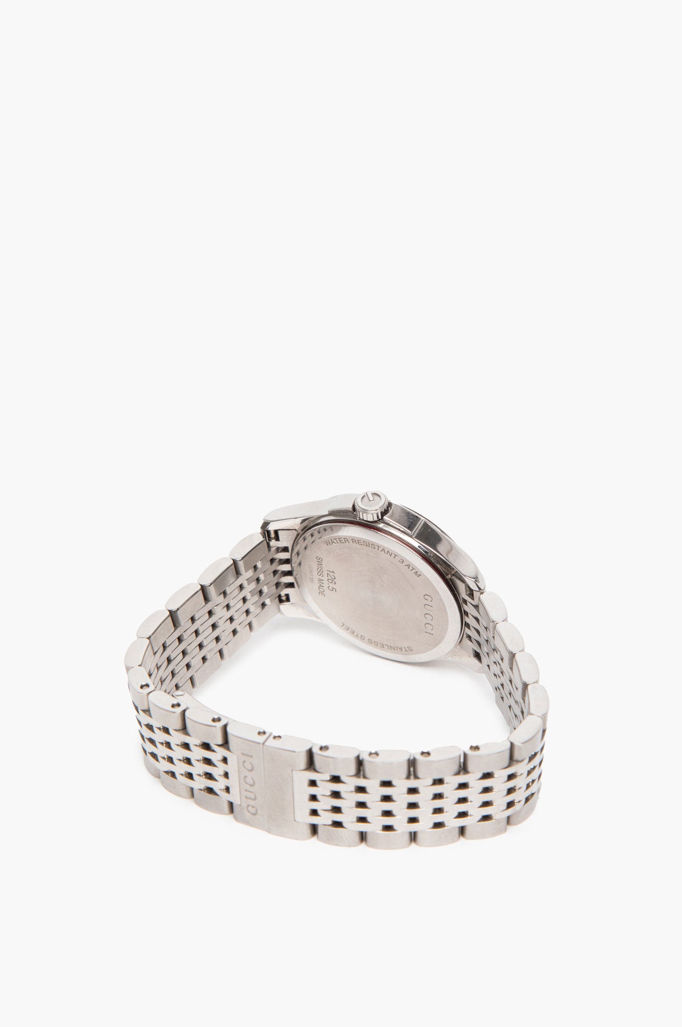 Gucci G Timeless Black Dial Silver Steel Classic Watch