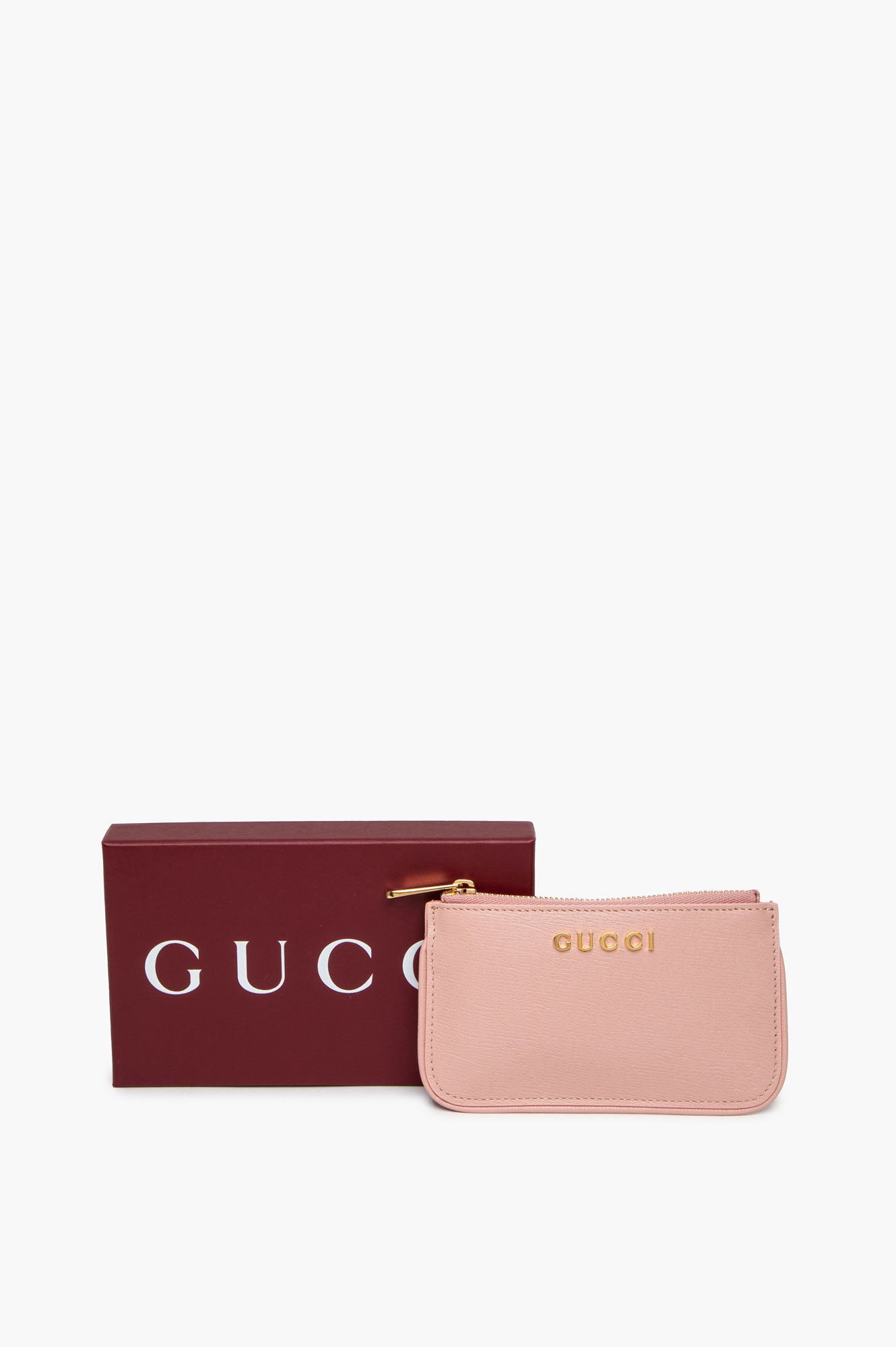 Gucci Pink Key Case Wallet