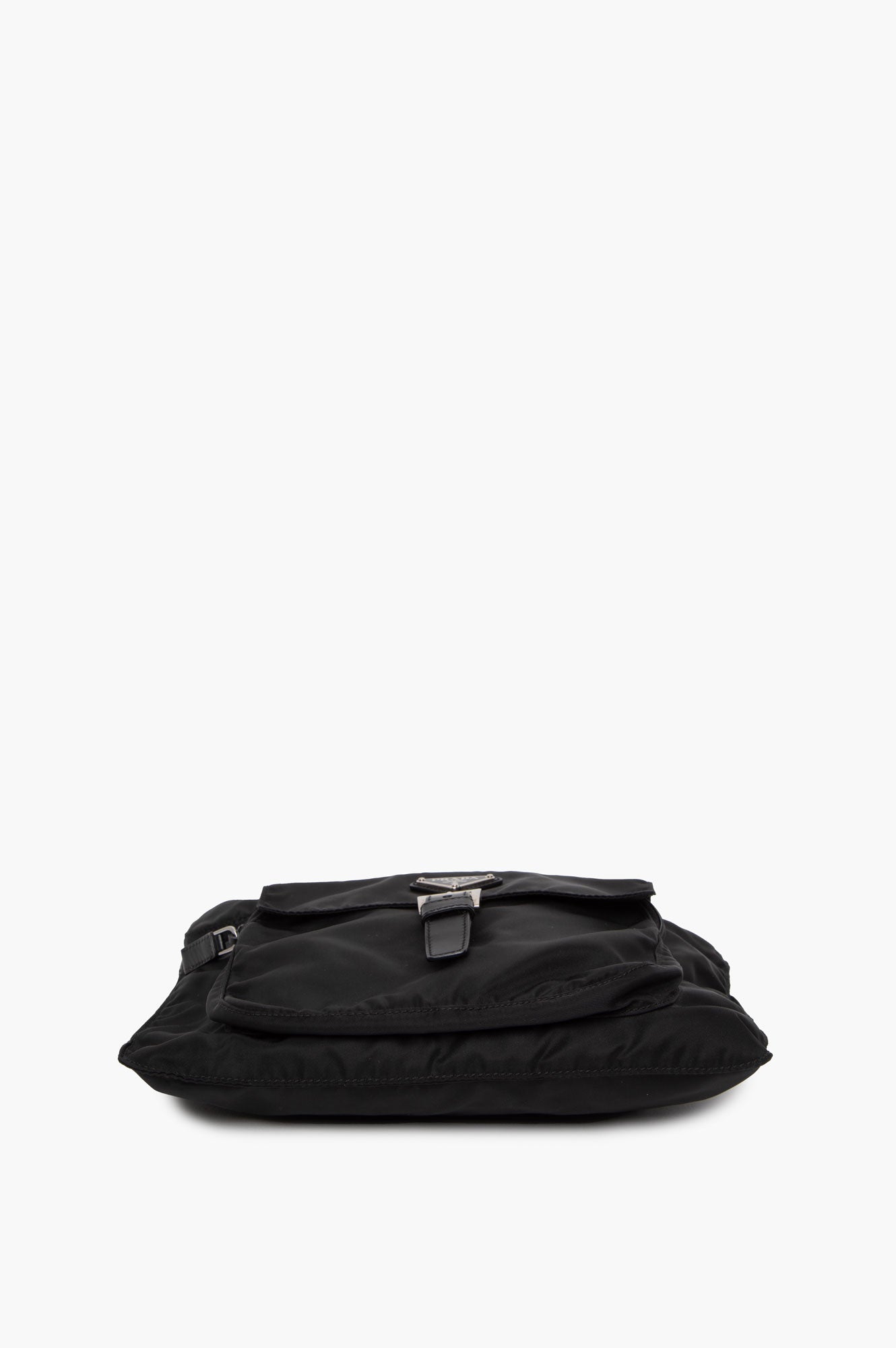 Prada Black Tessuto Sling Messenger Bag