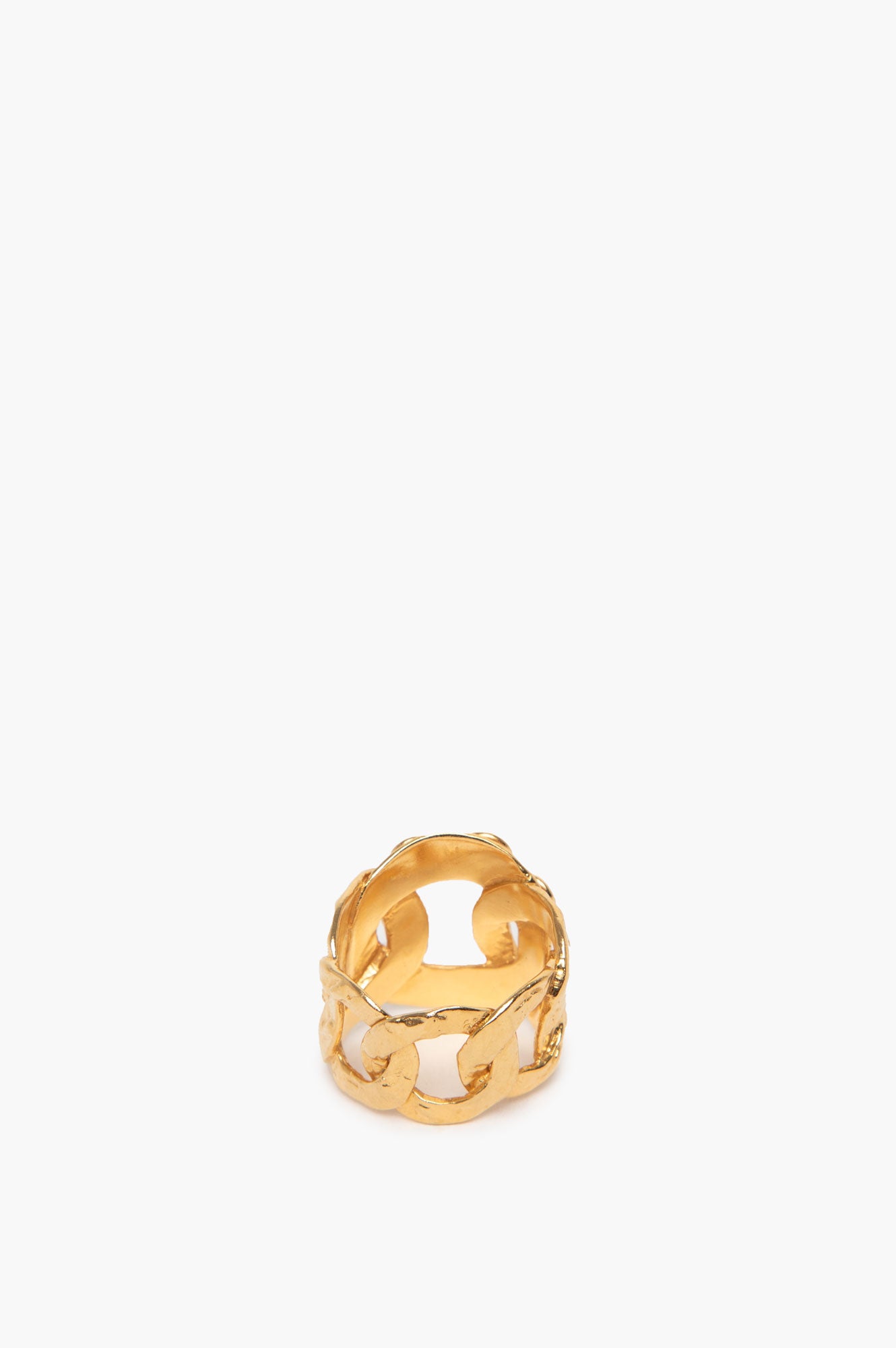 Louis Vuitton Brush Gold Ring Size 7.5