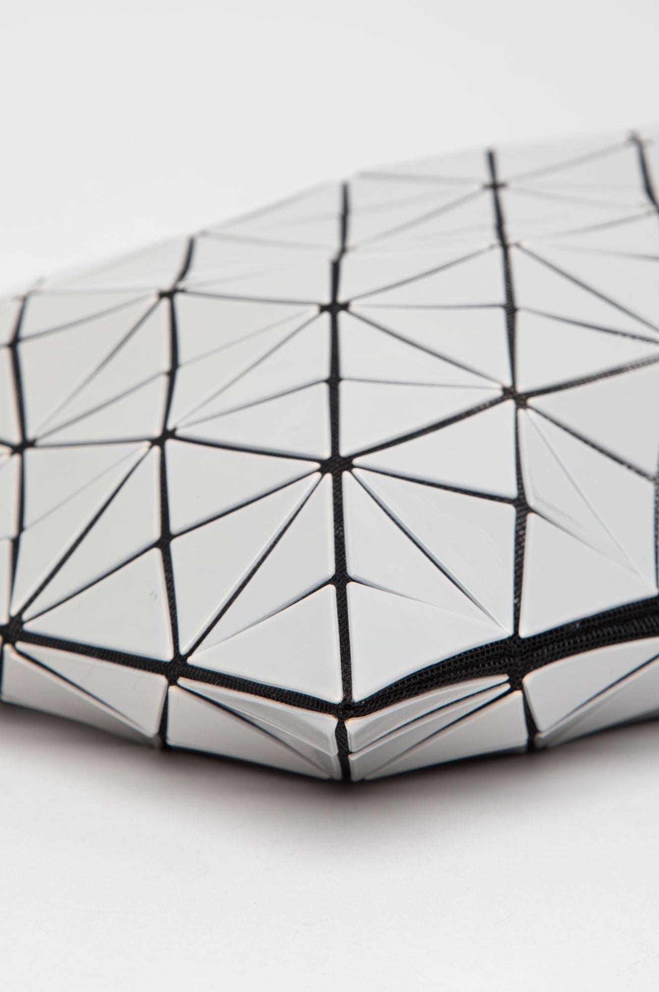 Bao Bao Issey Miyake Light Silver Lucent tote