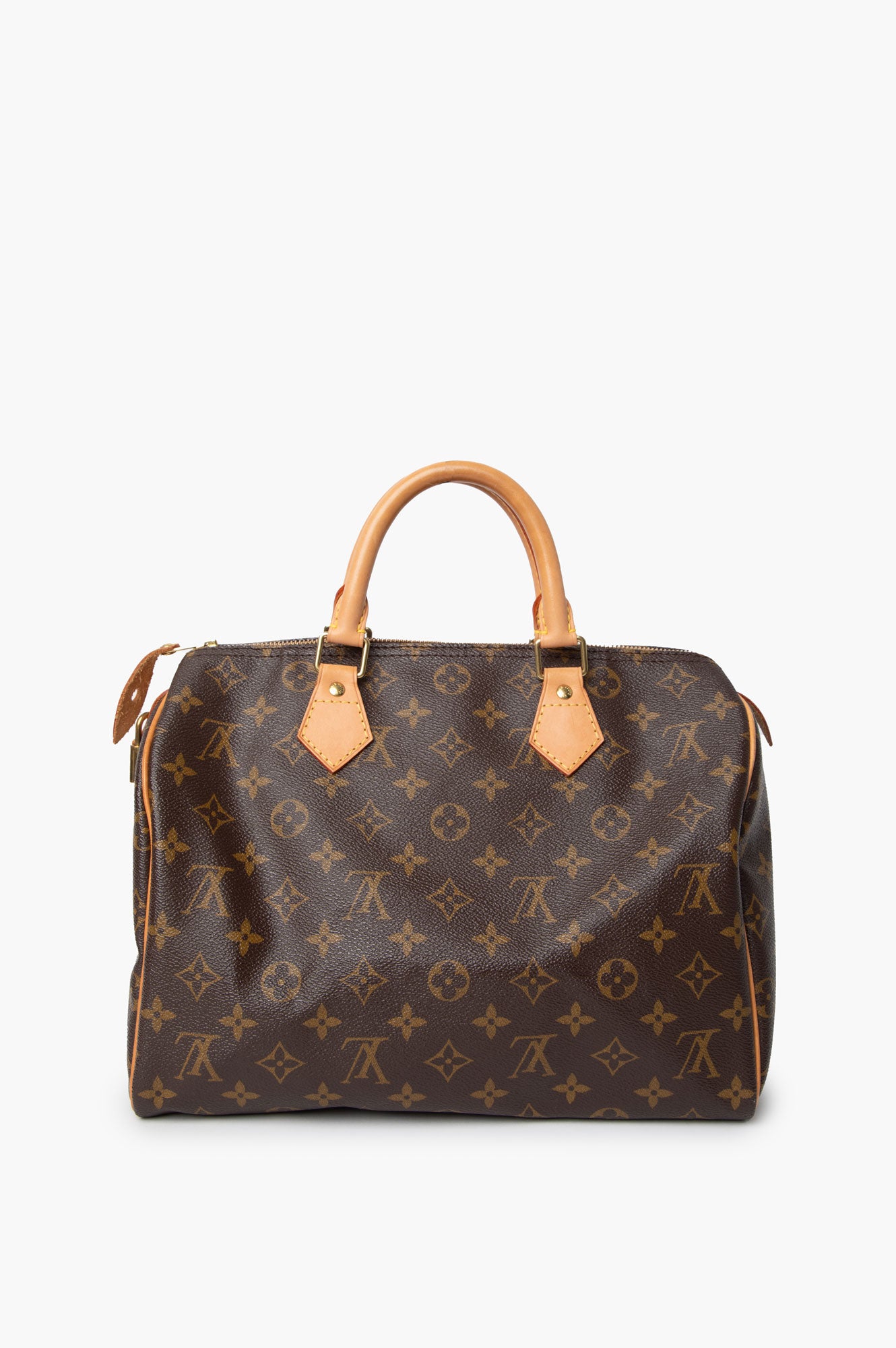Louis Vuitton Brown Monogram Speedy 30 Bag