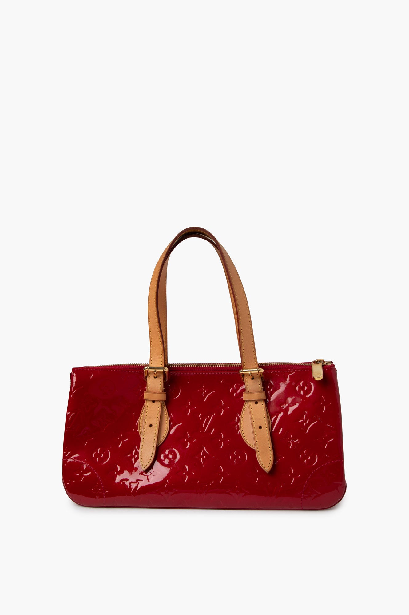 Louis Vuitton Red Patent Vernis Rosewood Shoulder Bag