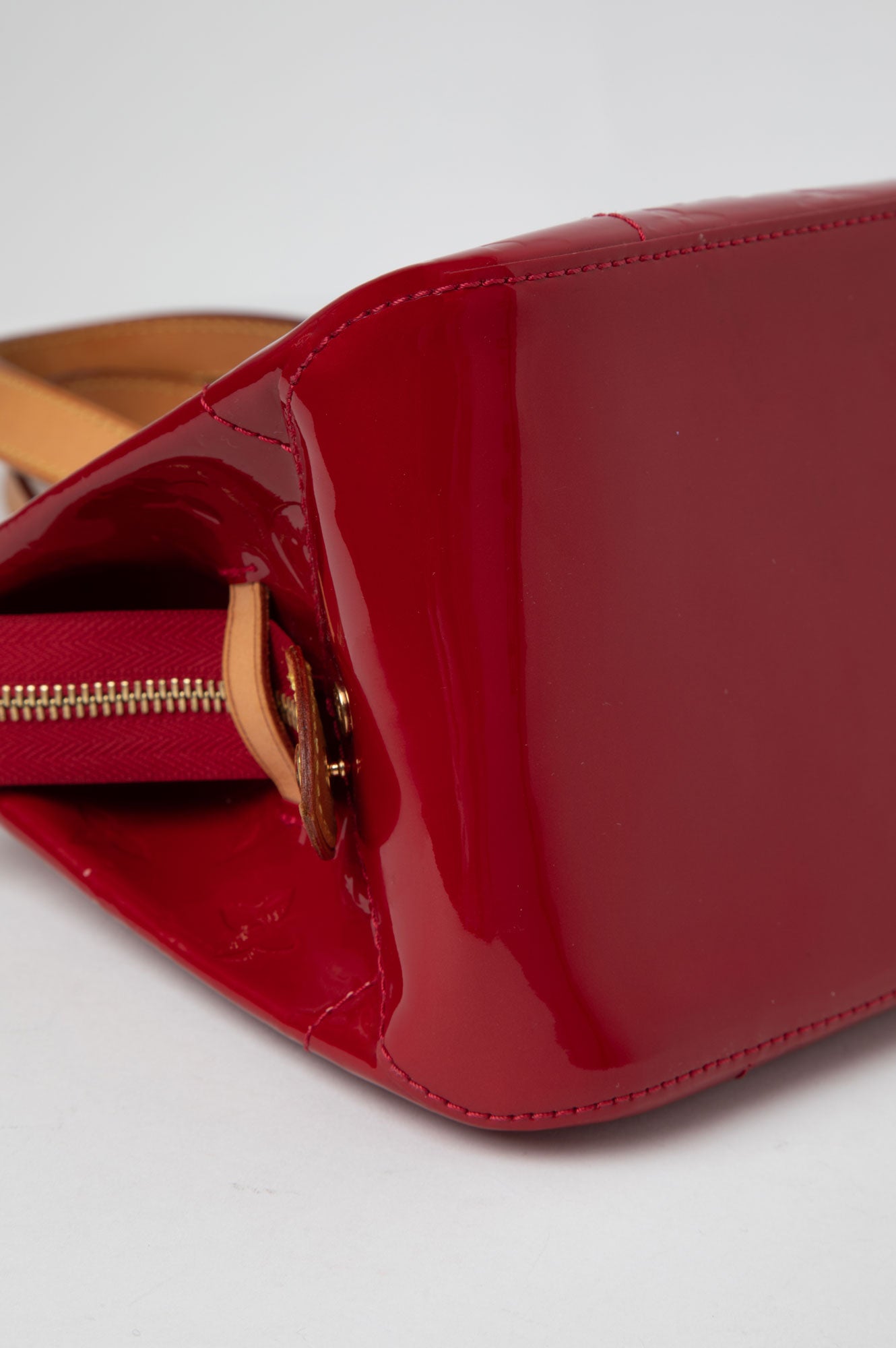 Louis Vuitton Red Patent Vernis Rosewood Shoulder Bag