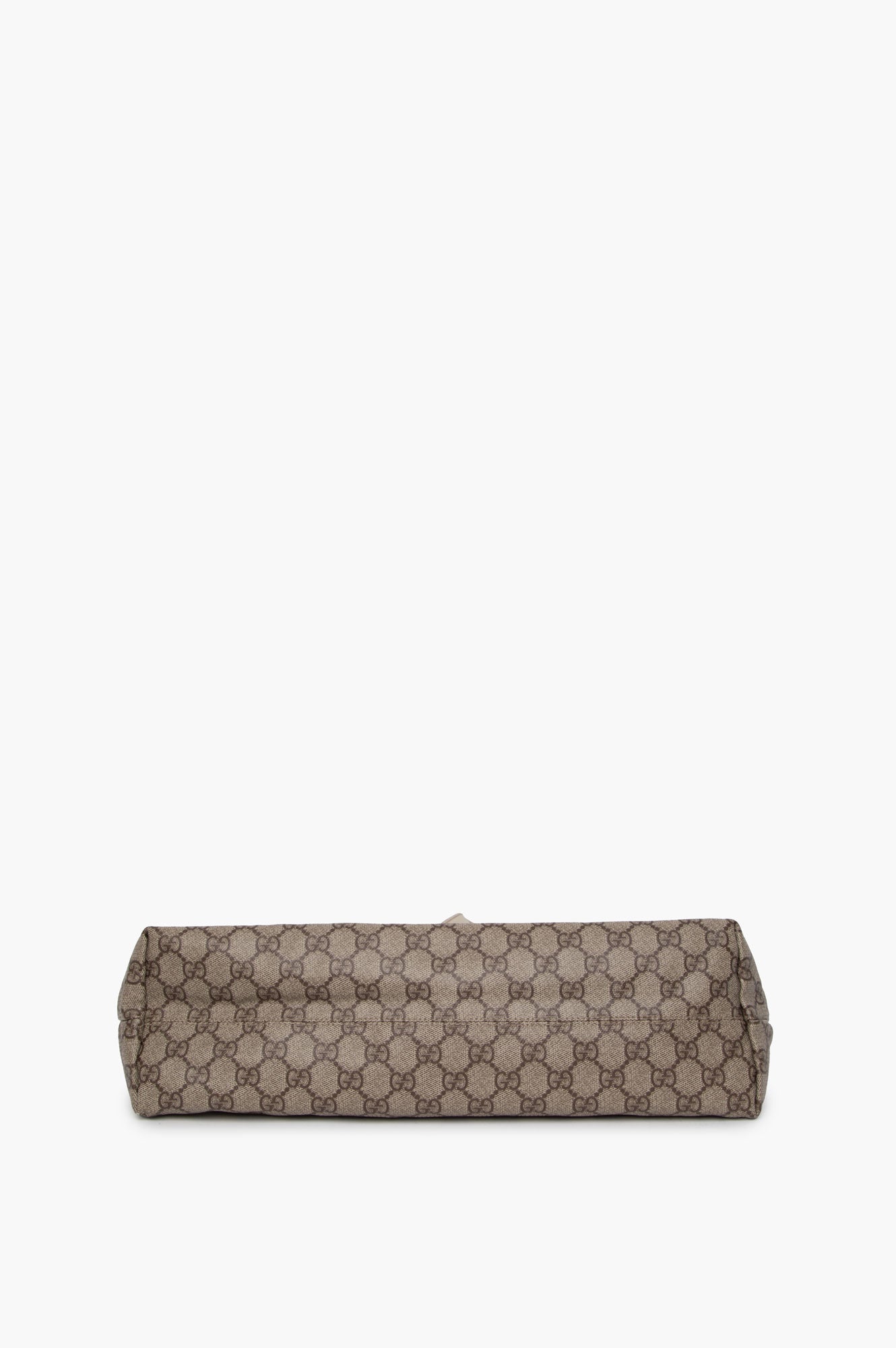 Gucci Beige GG Coated Canvas Book Tote
