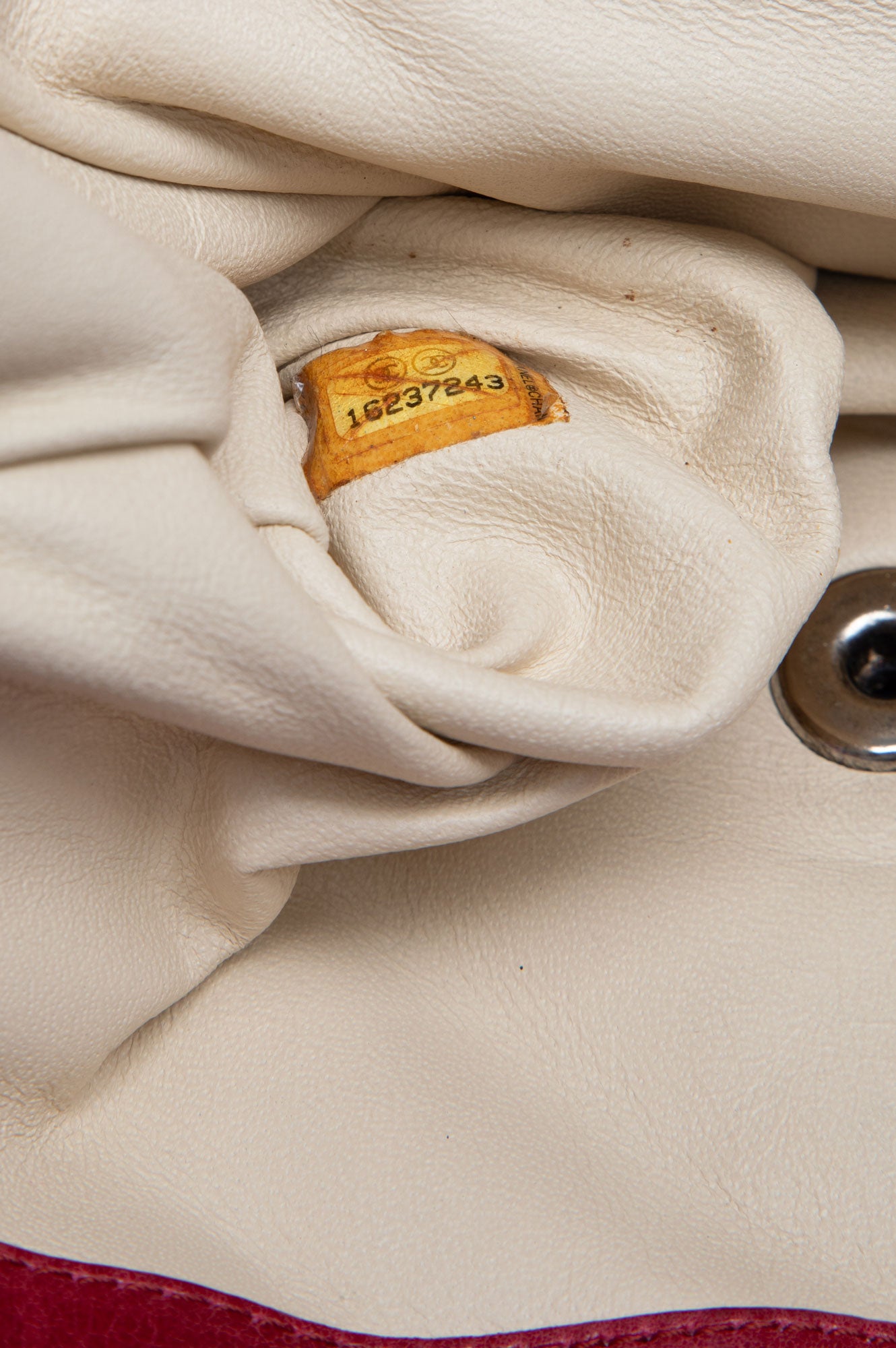 Chanel Red Flap Boy Lock Shoulder Bag