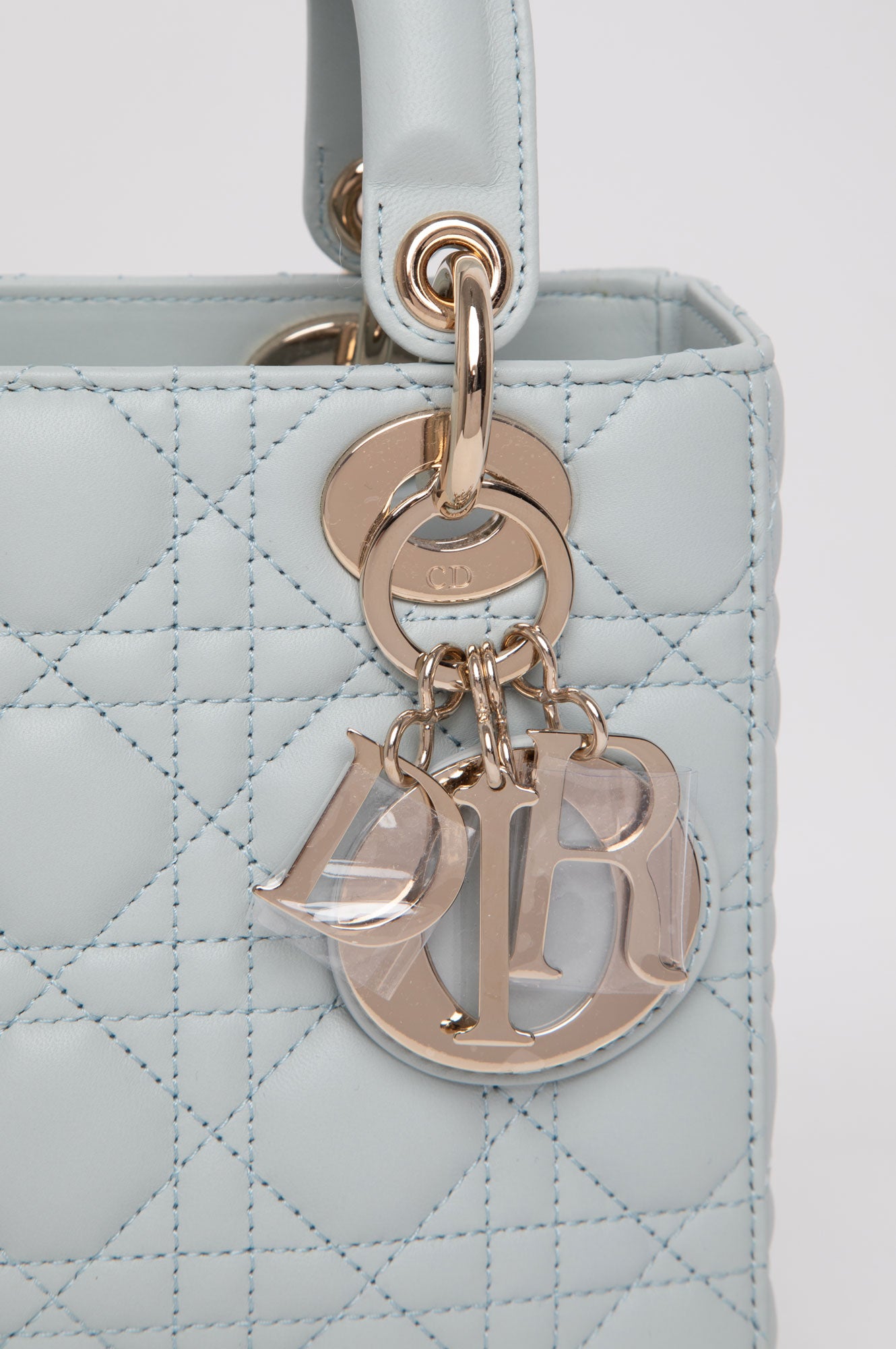 Christian Dior Baby Blue Small Lady Dior Bag