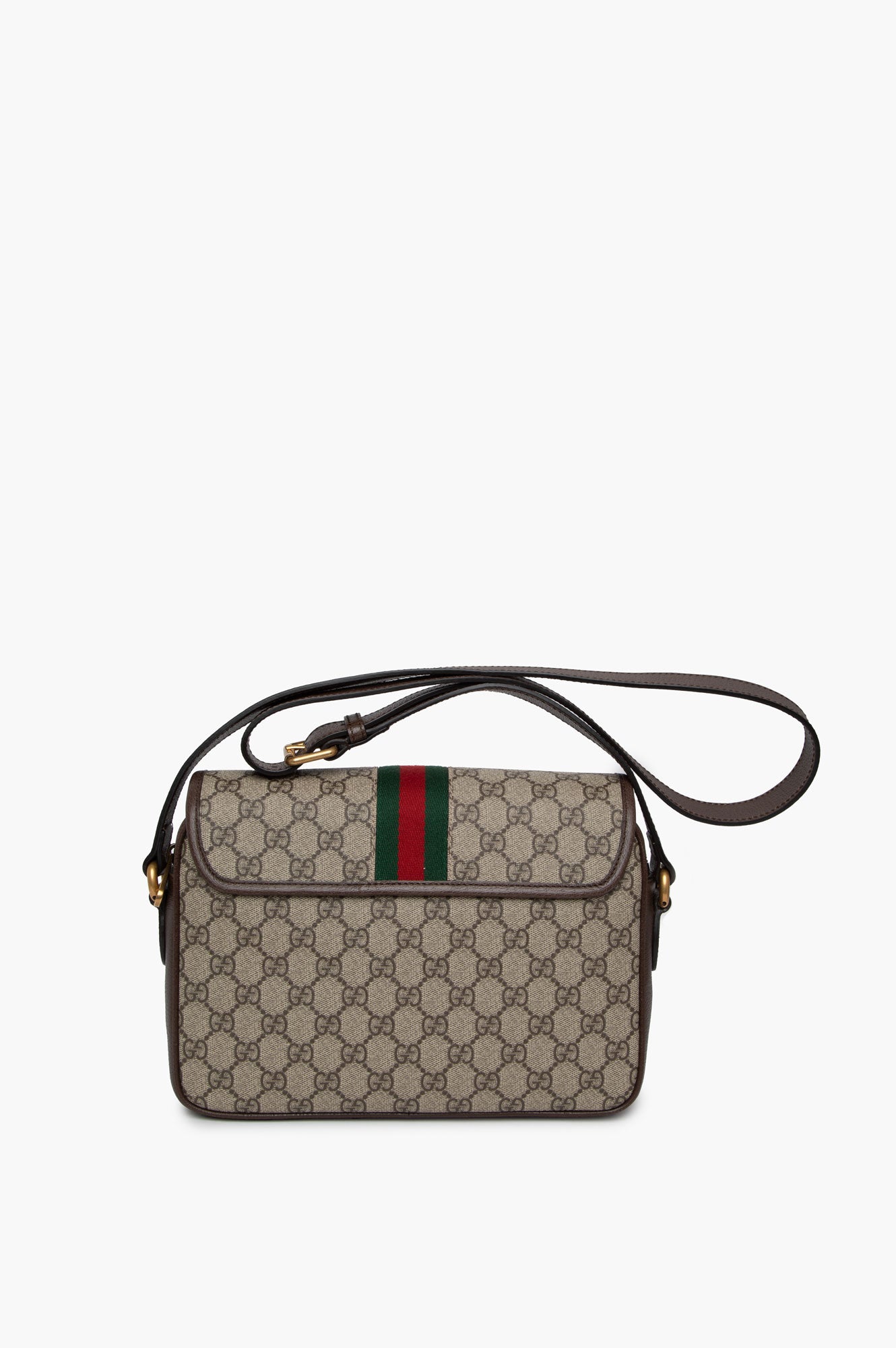Gucci Brown Ophidia Small Over Shoulder Bag