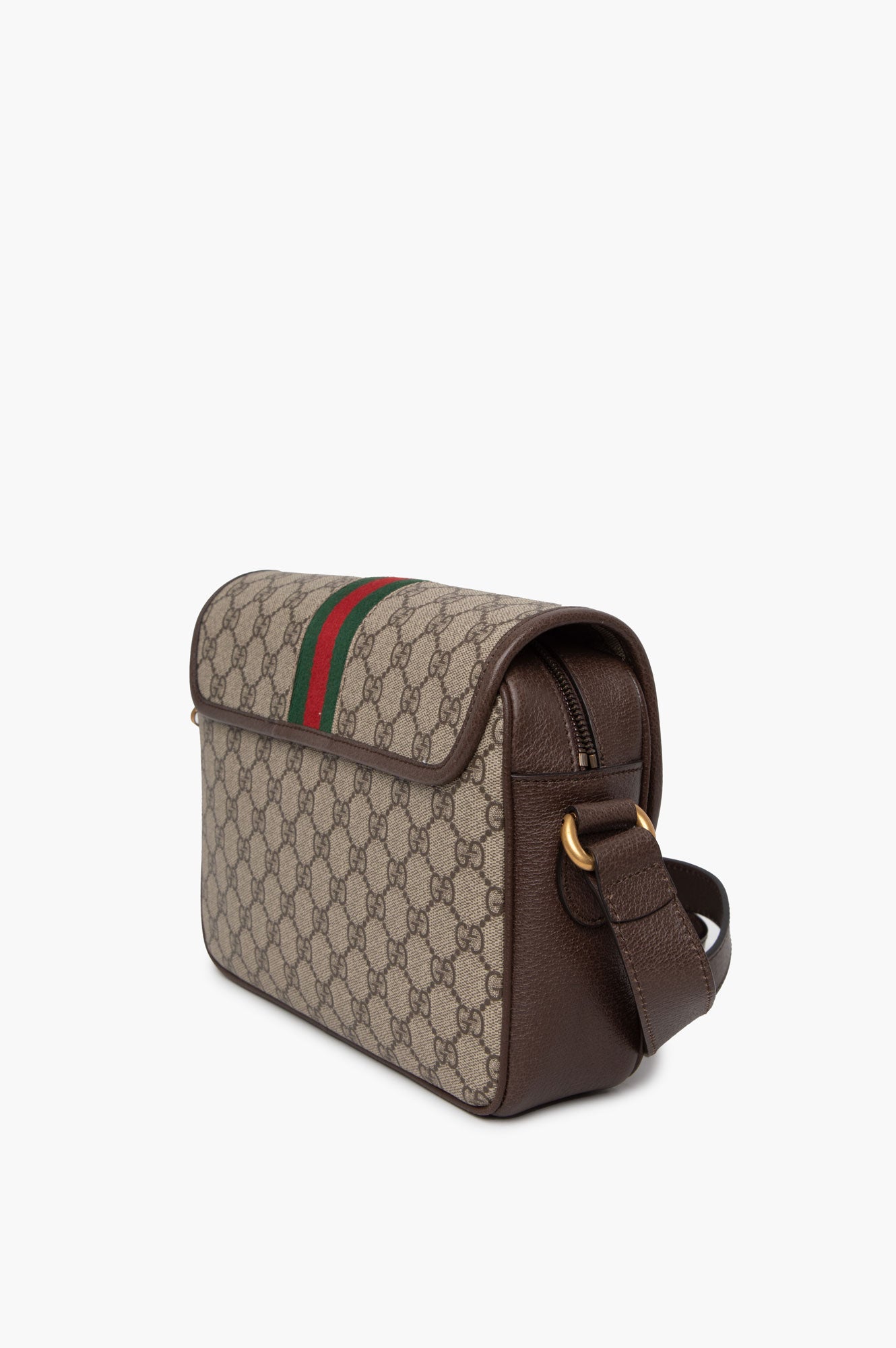 Gucci Brown Ophidia Small Over Shoulder Bag